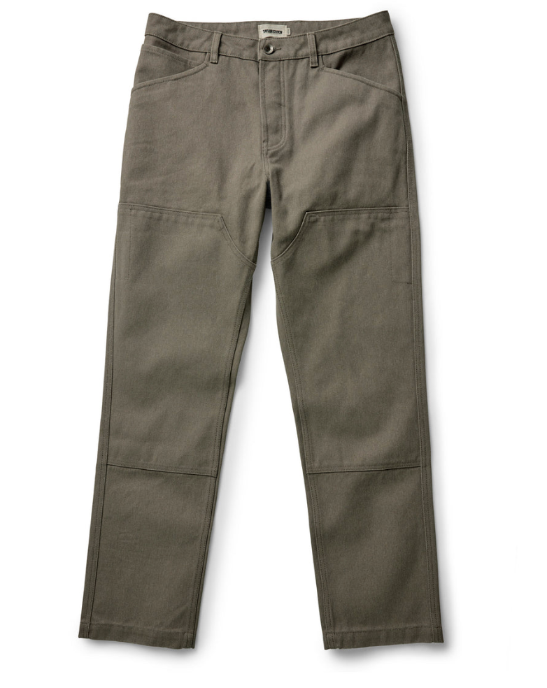 Taylor Stitch- The Chore Pant in Stone Chipped Canvas