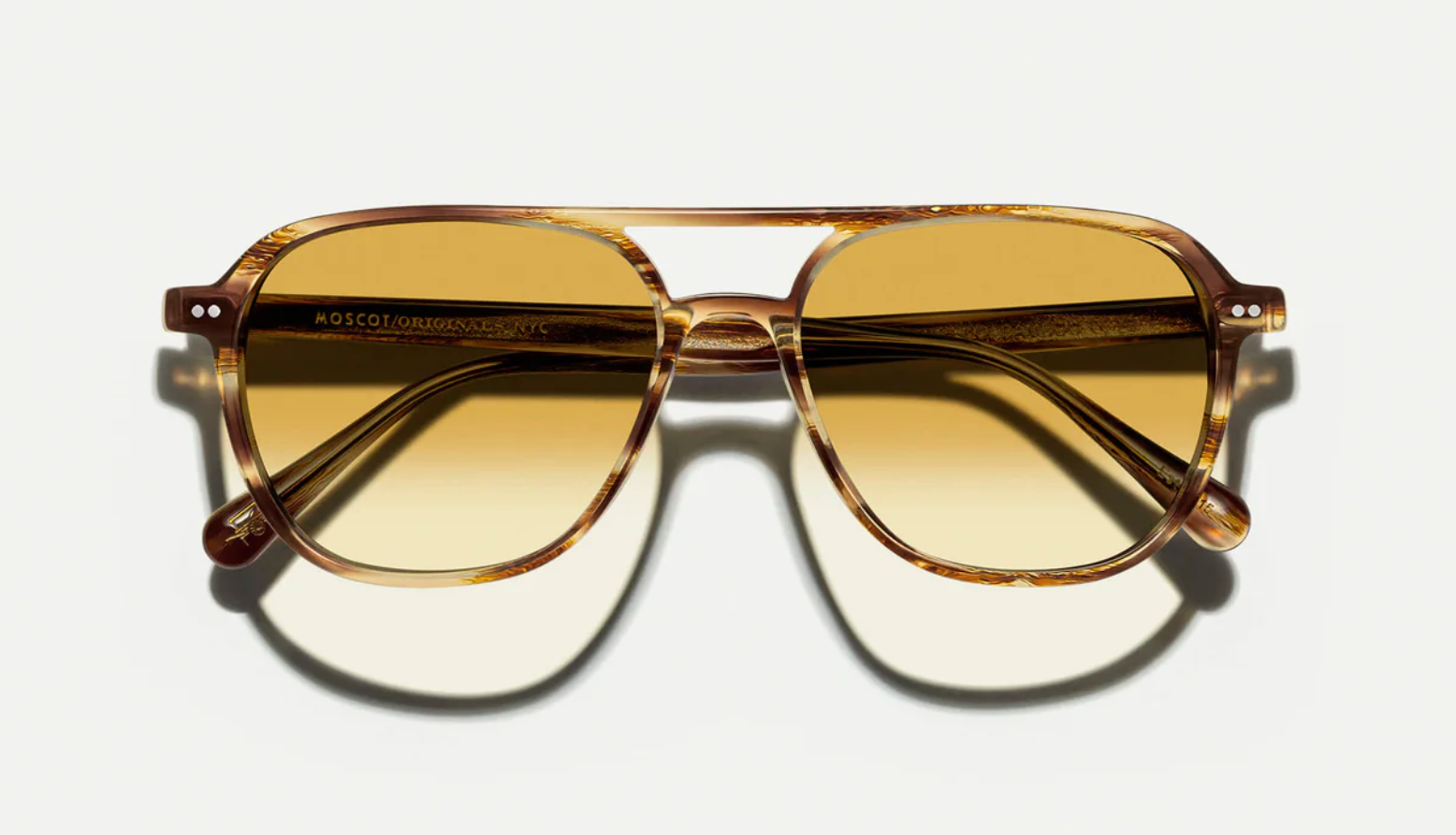MOSCOT- BJORN SUN in BAMBOO CHESTNUT FADE