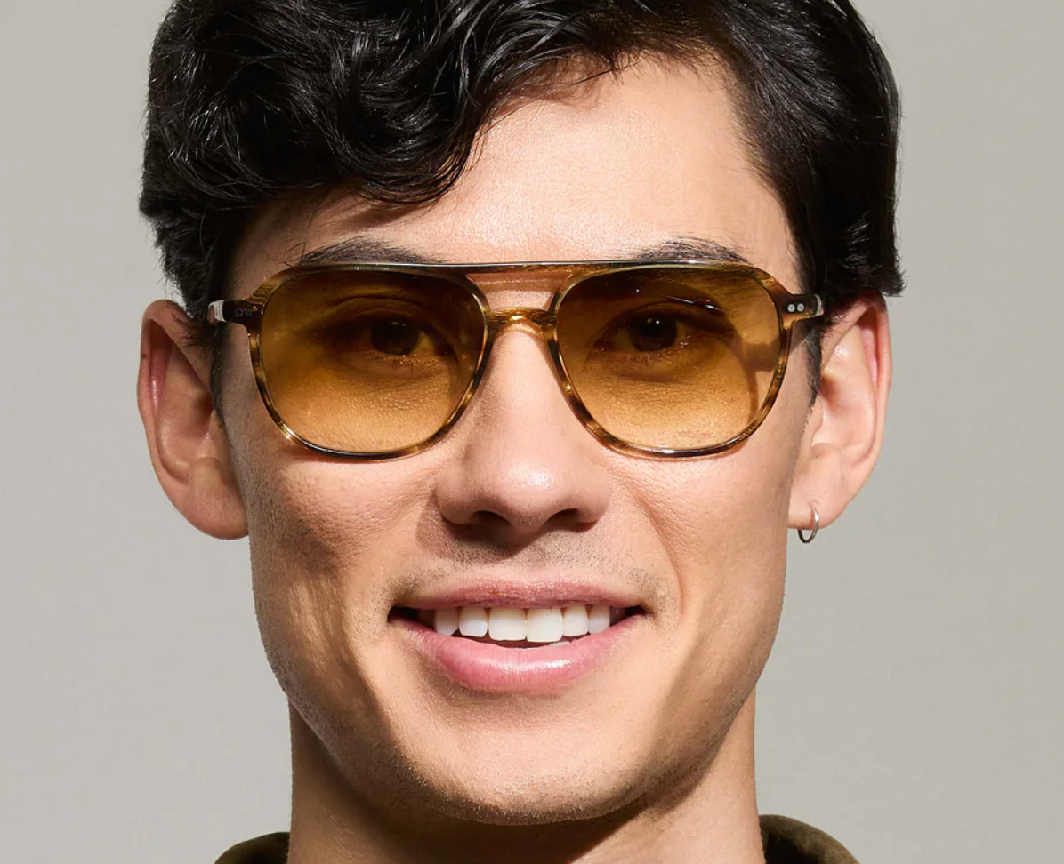MOSCOT- BJORN SUN in BAMBOO CHESTNUT FADE