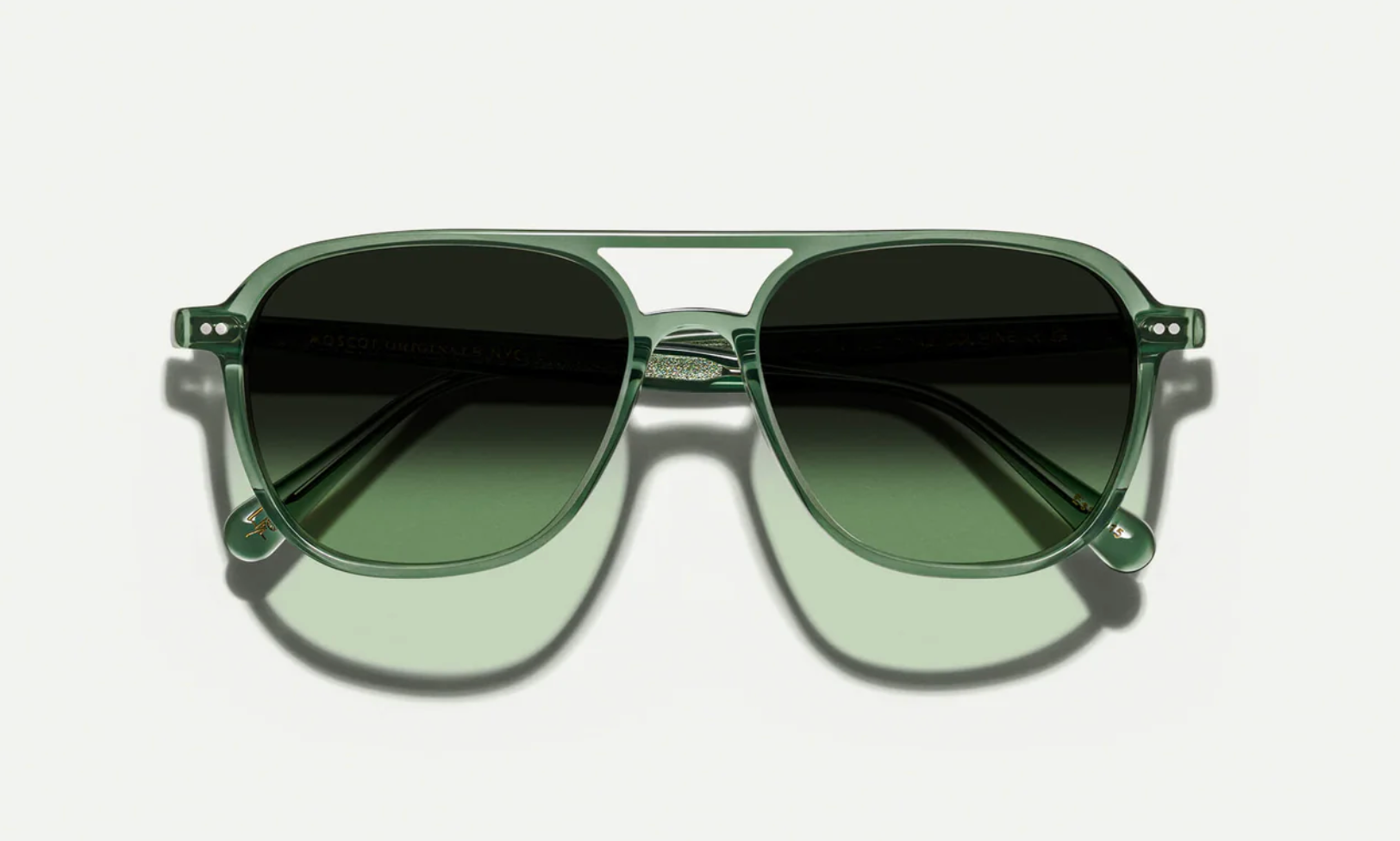 MOSCOT- BJORN SUN in PINE FOREST WOOD LENSES 5517