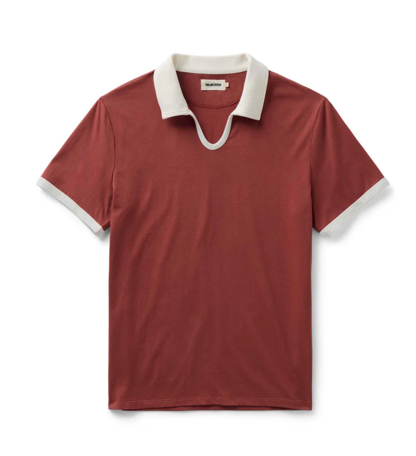 Taylor Stitch- The Ripper Polo in Canyon