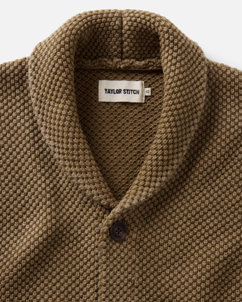 Taylor Stitch- The Crawford Sweater in Bay Leaf