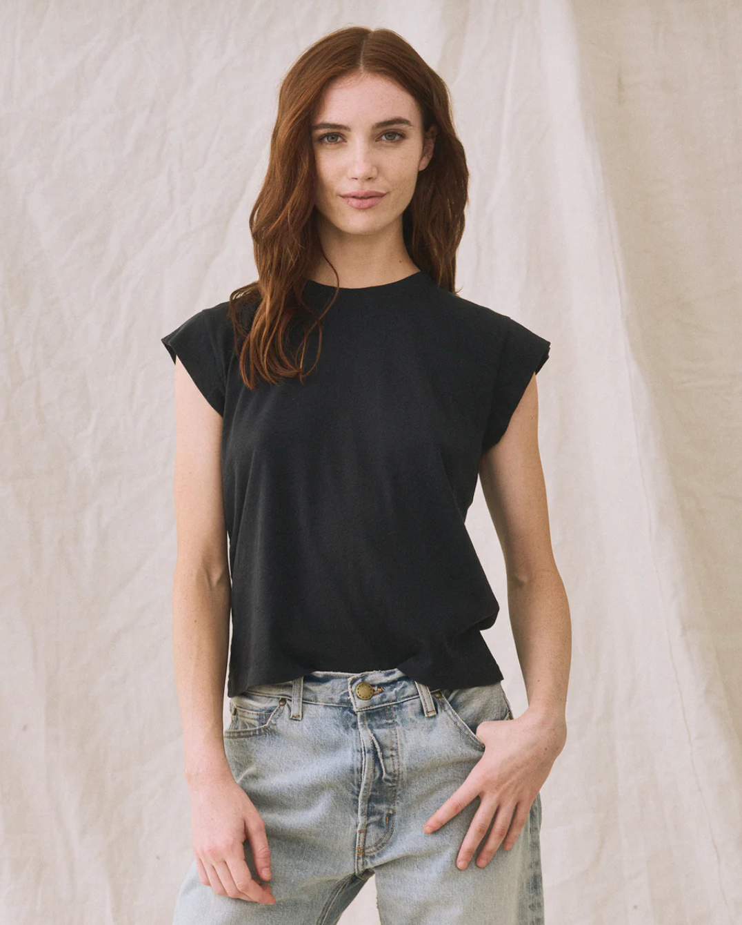 The Great. The Peak Shoulder Tee