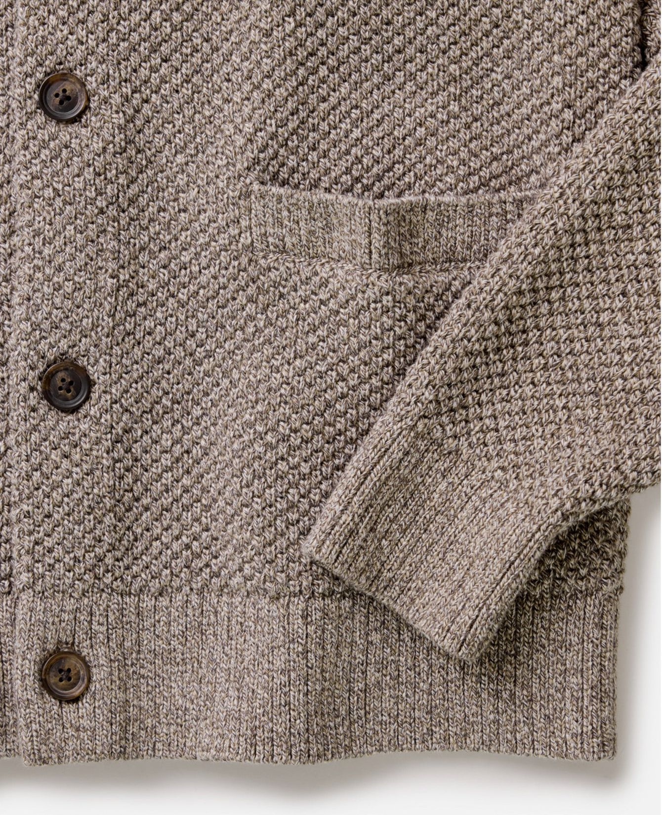 Taylor Stitch- The Crawford Sweater in Coffee Twist
