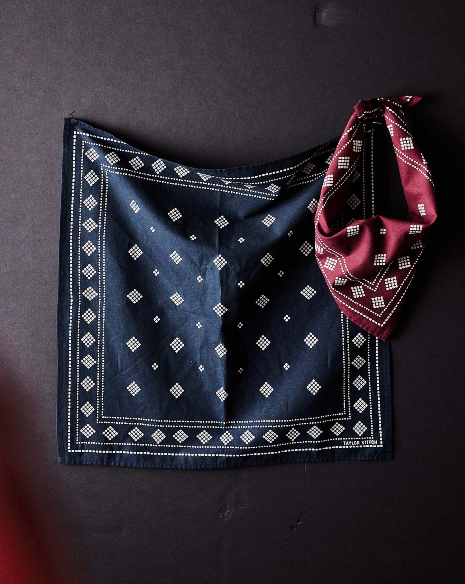 Taylor Stitch- The Bandana Diamond Print