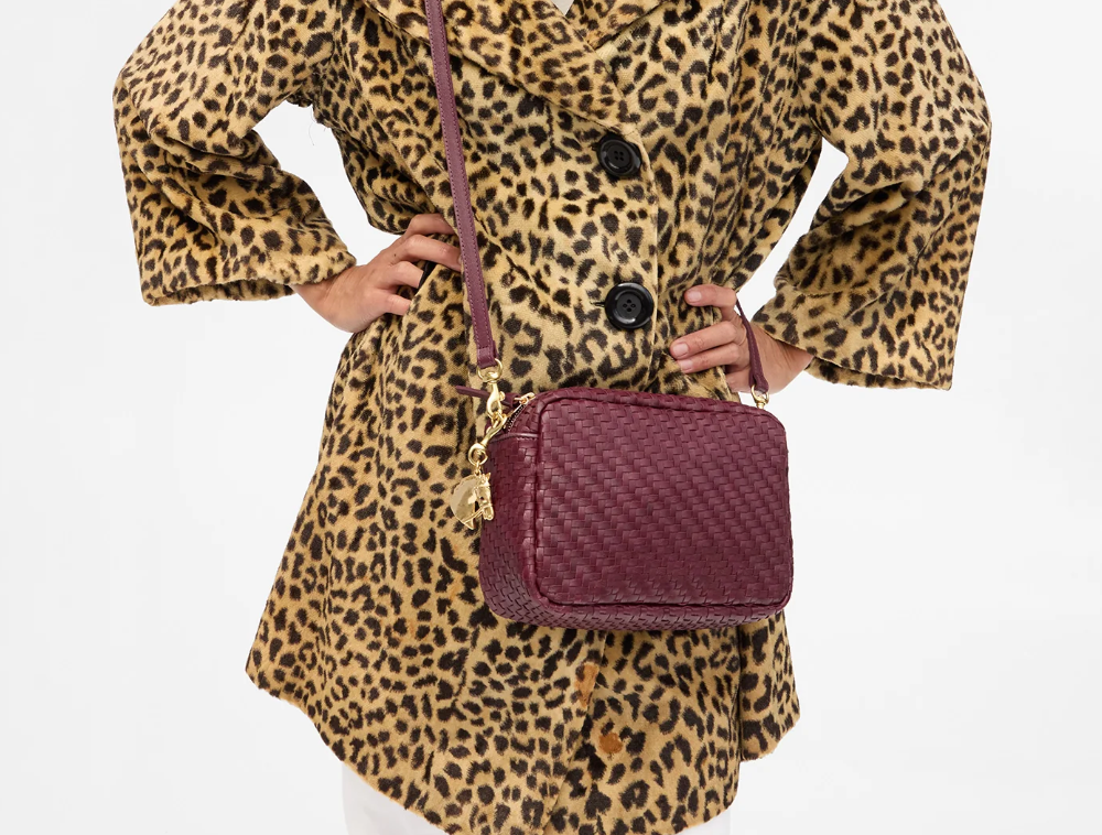 Clare V. Le Cheval Fob- Vintage Gold