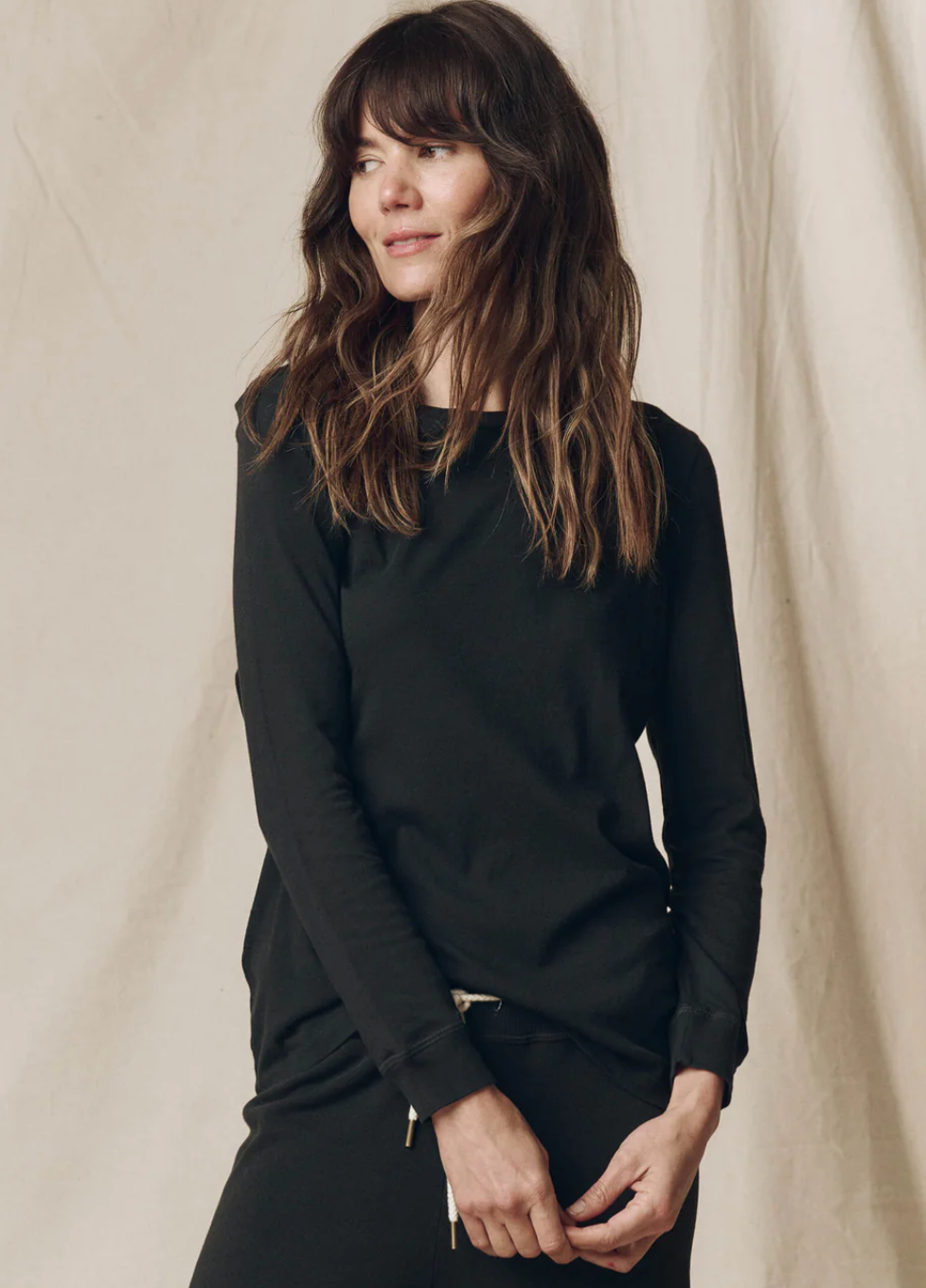 The Great. Long Sleeve Slim Tee