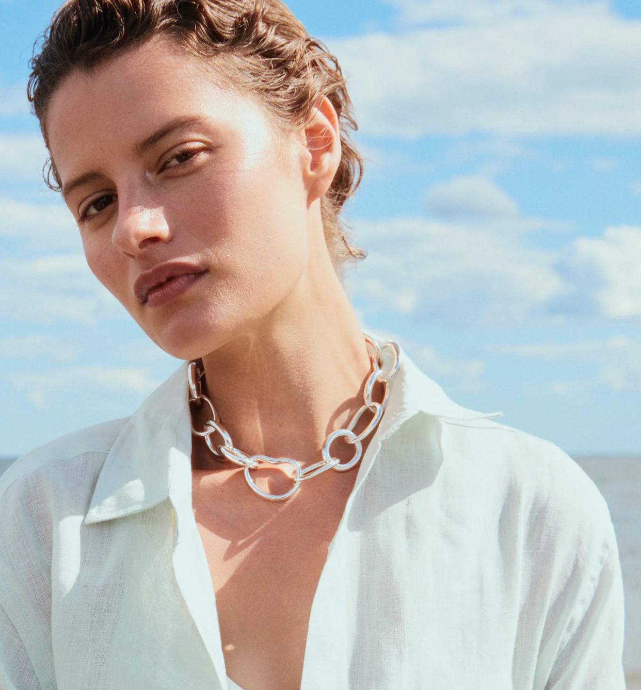 Lizzie Fortunato- Porto Chain in Silver