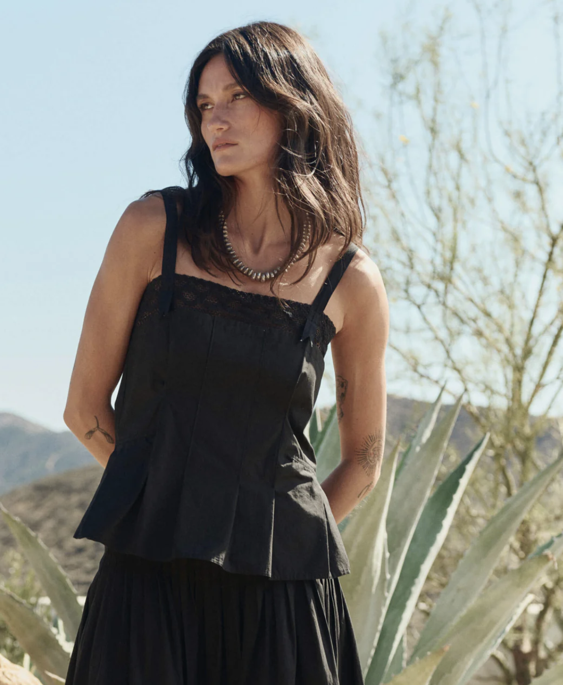 The Great. The Structured Victorian Tank in Black