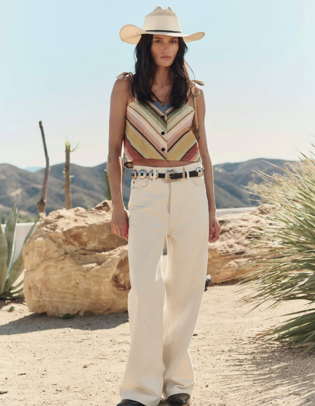 The Great. The Folio Tank in Davenport Stripe