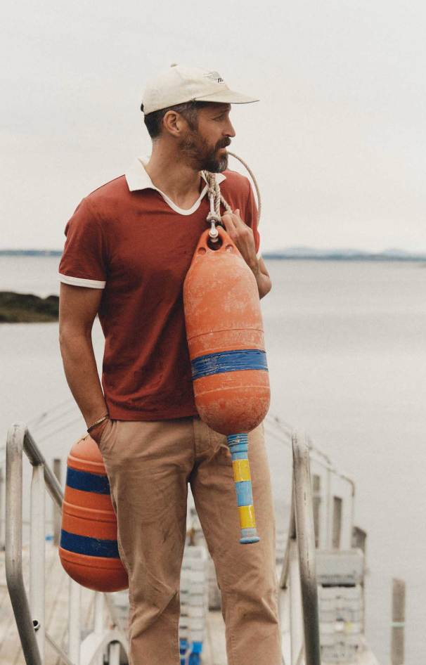 Taylor Stitch- The Ripper Polo in Canyon