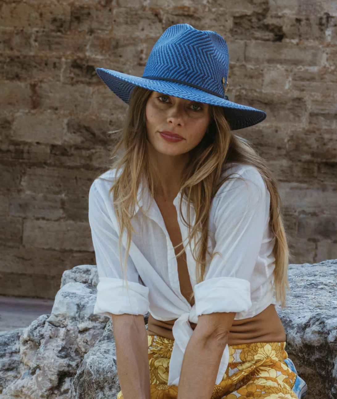 Freya- Zebra Wanderer in Mixed Denim