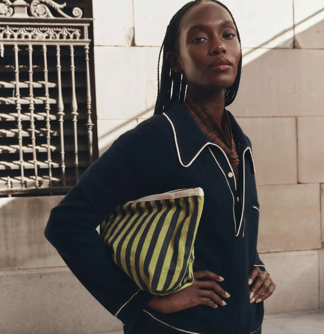 The Great. The Stripe Pouch
