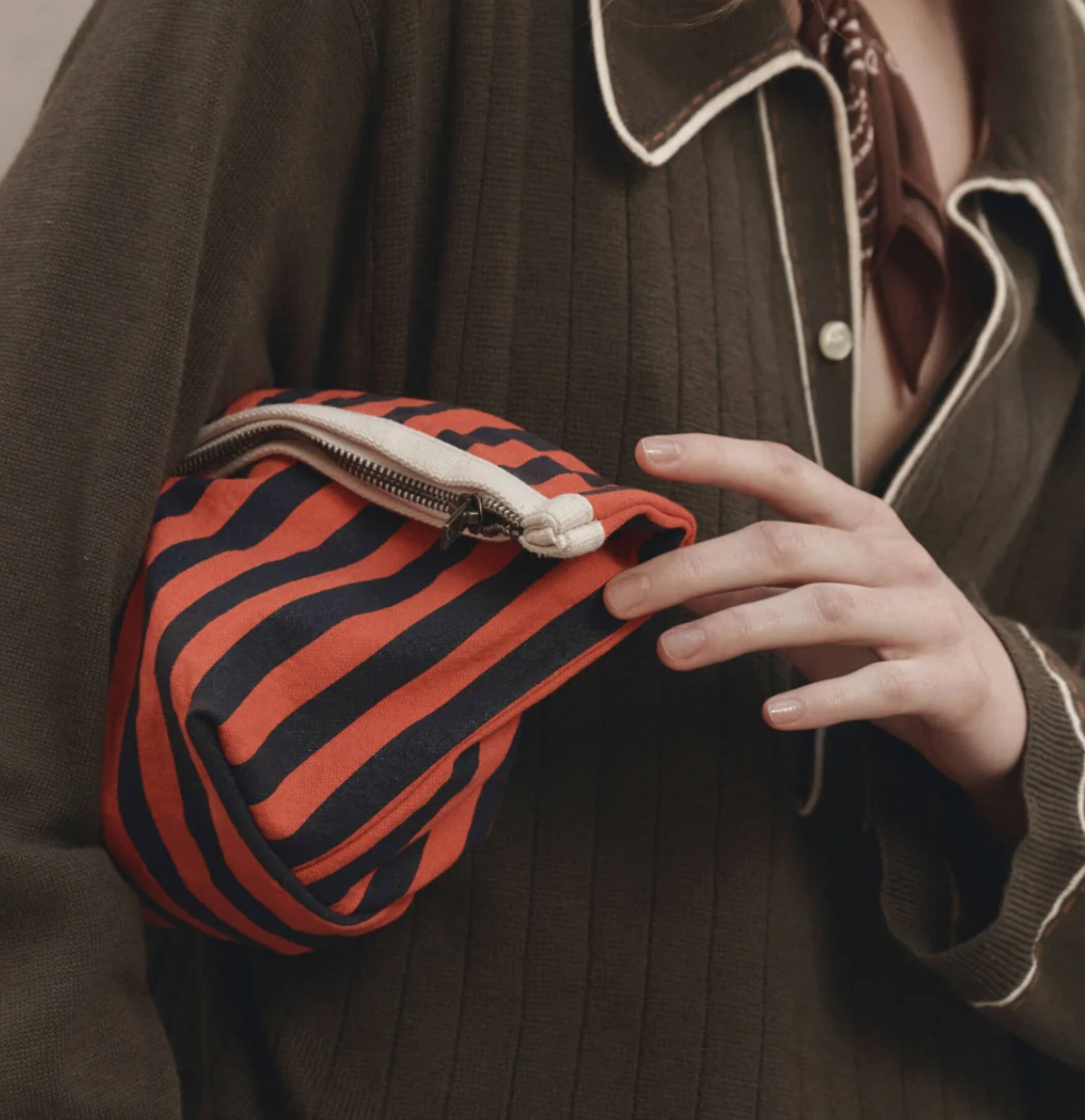 The Great. The Stripe Pouch
