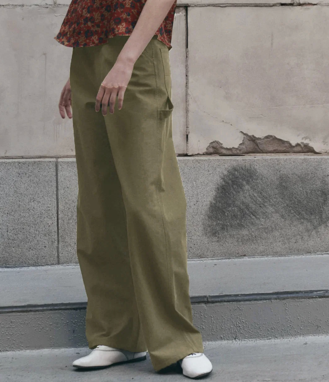 The Great. The Mill Pant in Olive