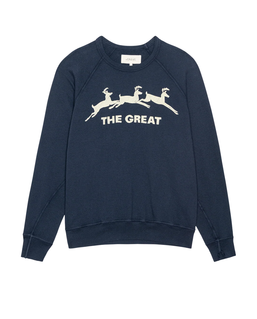 The Great - The College Sweatshirt w/ Deer Graphic