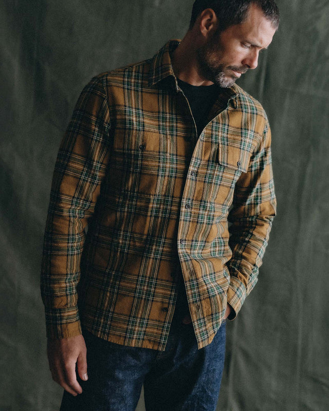 The Craftsman Shirt in Fern Plaid by Taylor Stitch