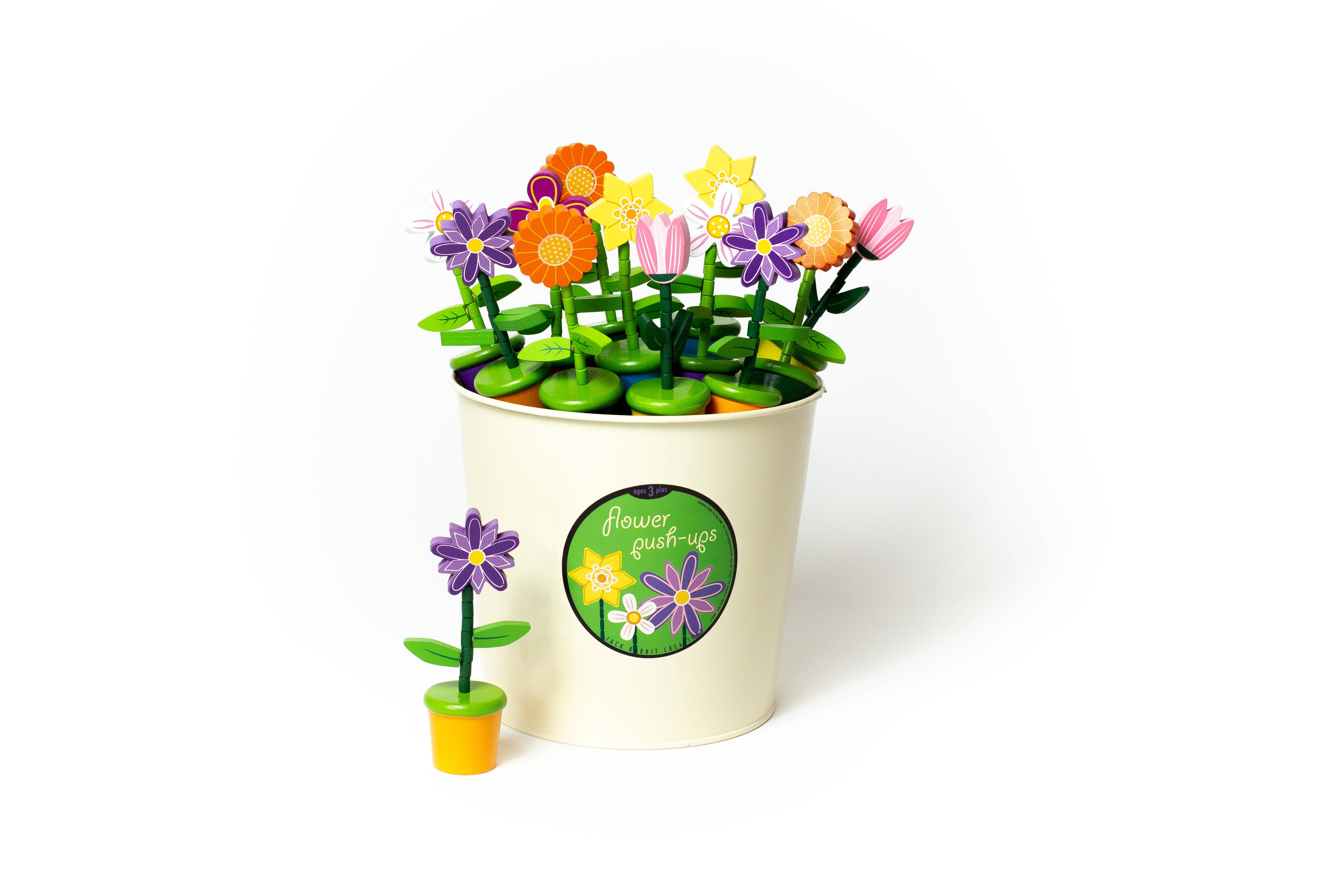 Jack Rabbit Creations- Flower Push Puppet