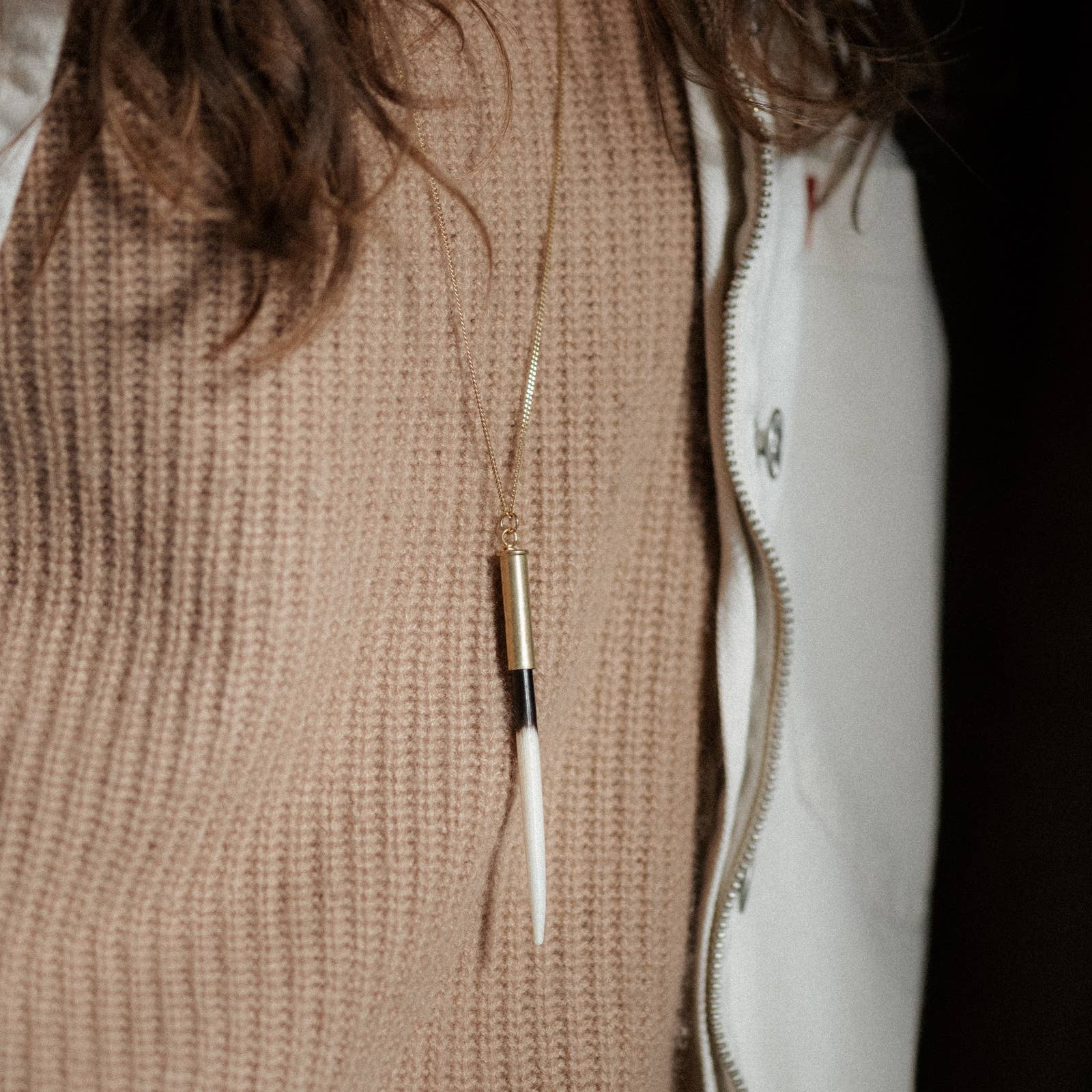 Yellowstone Beth Dutton Quill Necklace // 32"