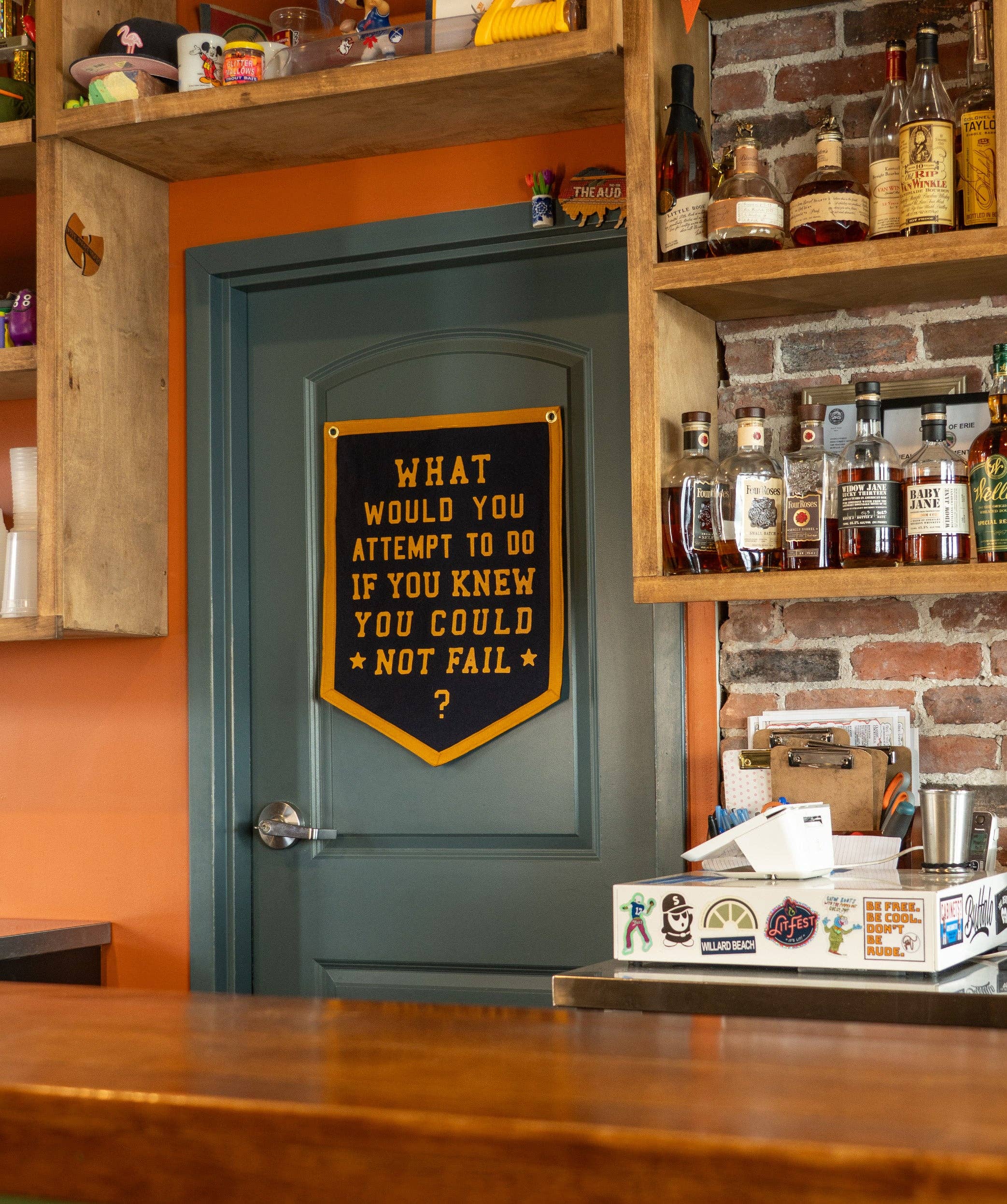 What Would You Attempt To Do Camp Flag • Unreasonable Hospitality x Oxford Pennant