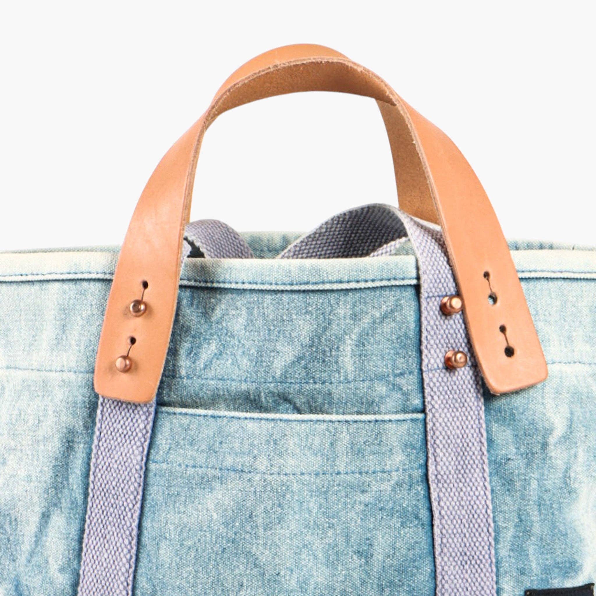 IMMODEST COTTON- Lunch Tote | Acid Wash