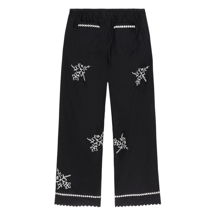 THE WEEKEND PANT W/ HANKY EMBROIDERY
