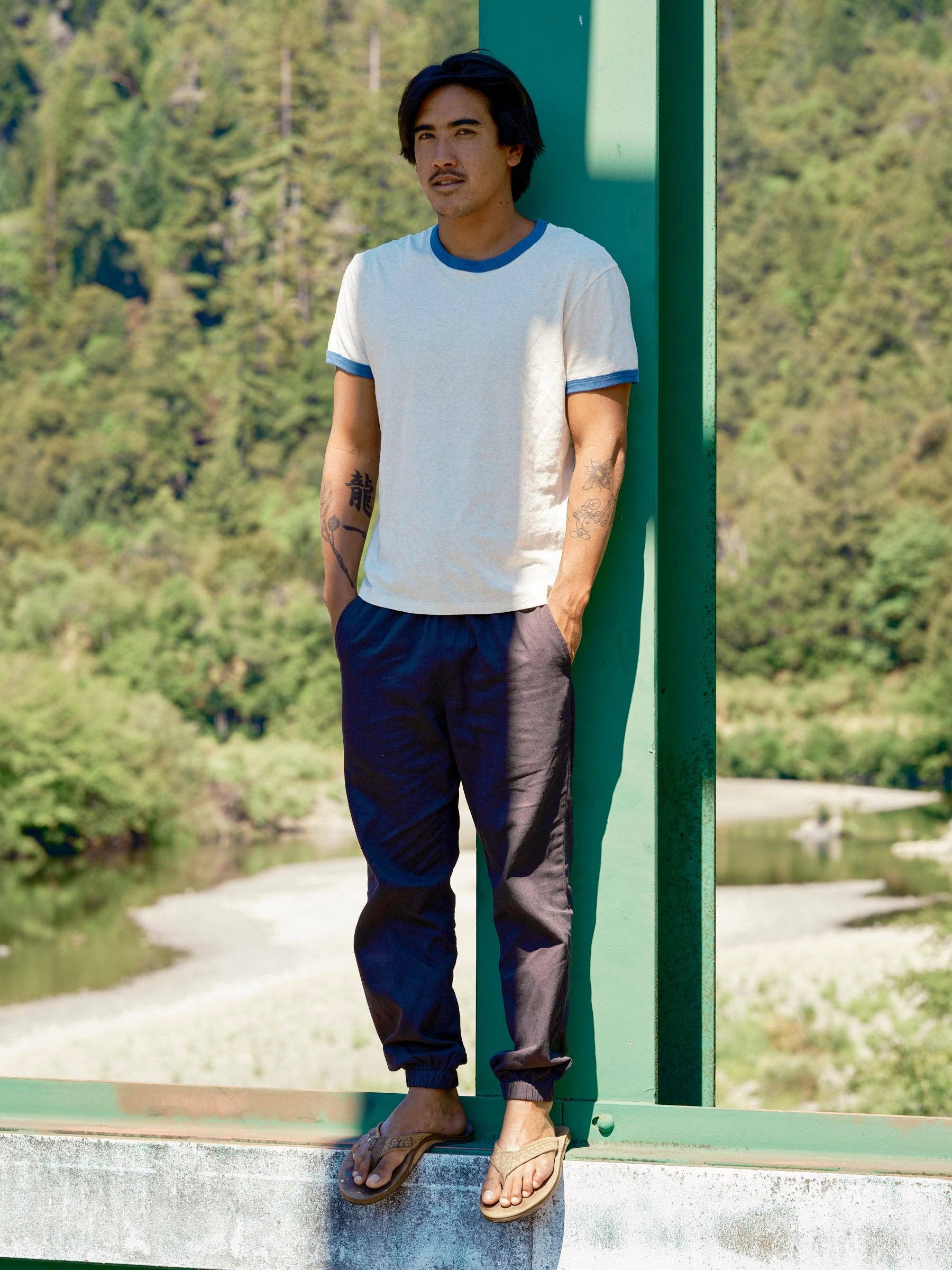 Mollusk- Hemp Ringer Tee