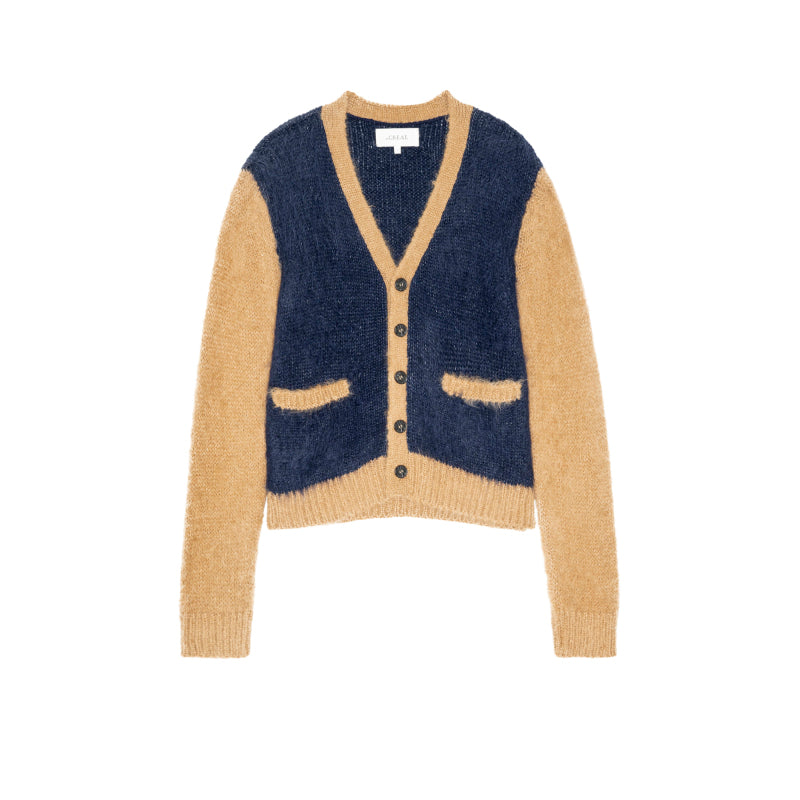 NAVY AND TAN