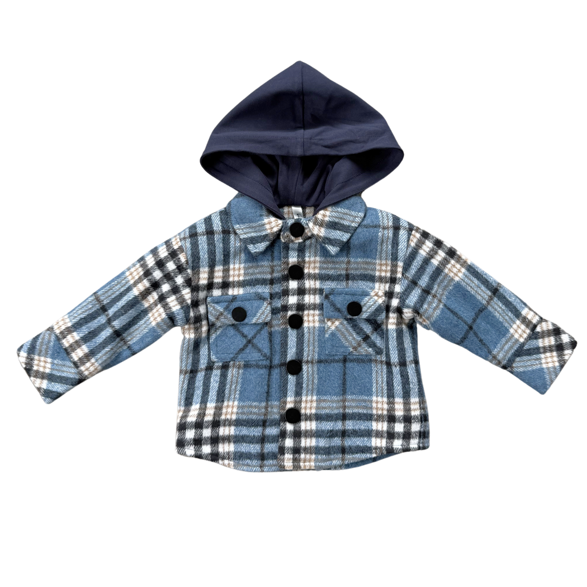 Baby/ Kids Hooded Shacket