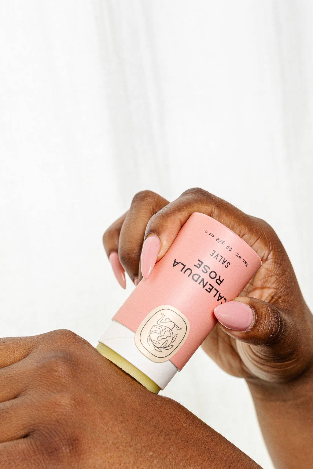 Calendula Rose Salve / 2 oz Biodegradable Stick 🌼🌹