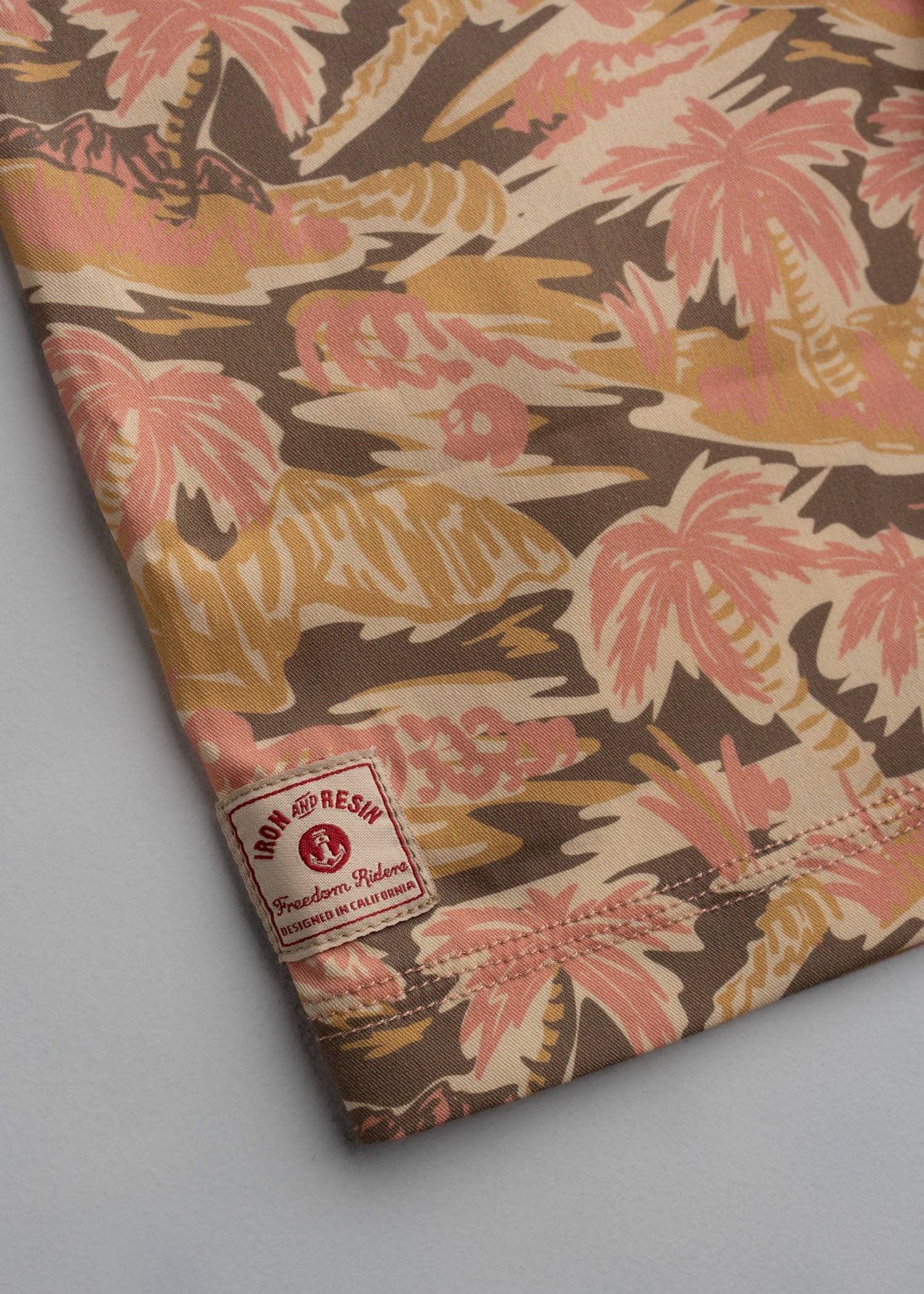 Iron & Resin- Camo Boardshort