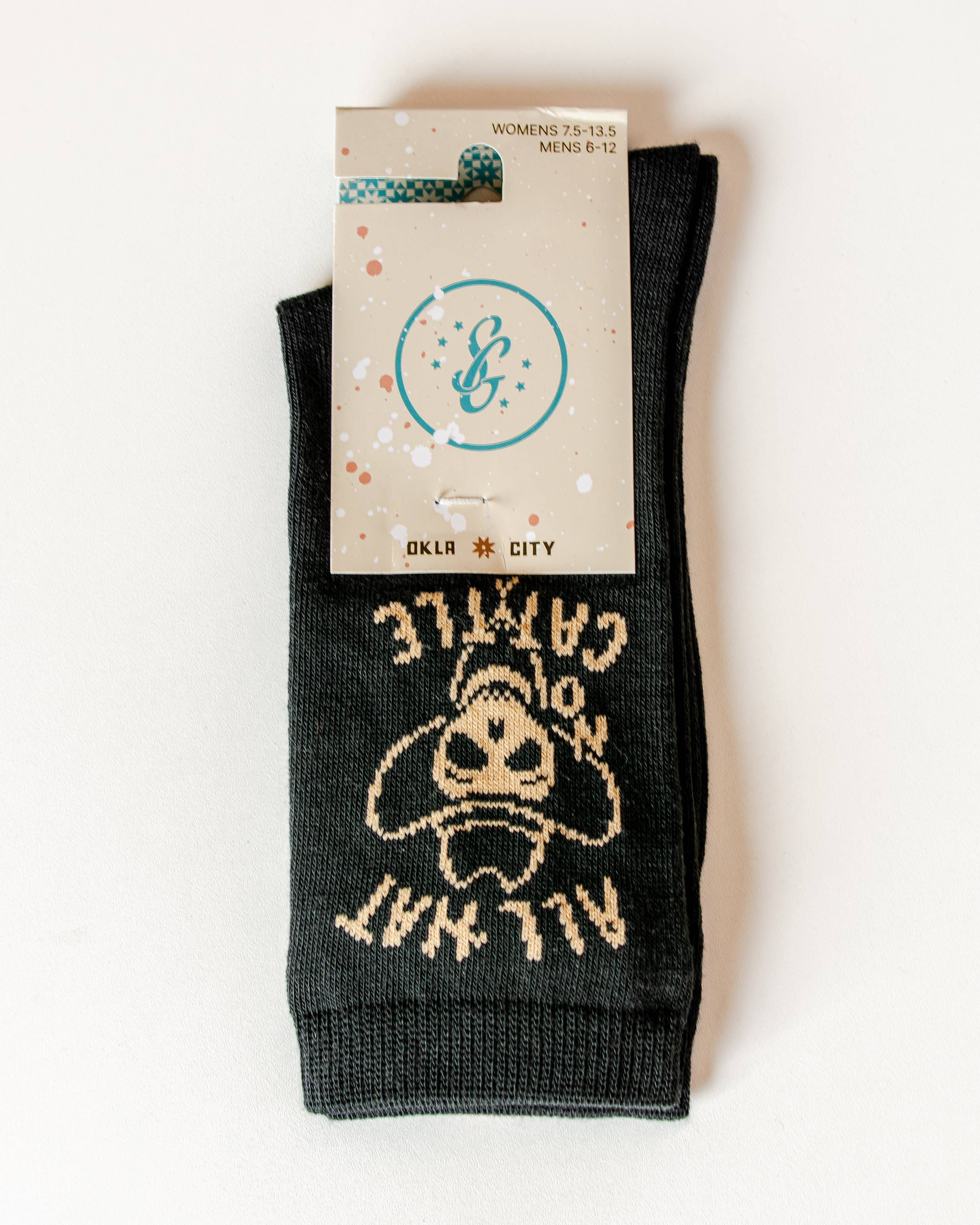 All Hat No Cattle Western Socks