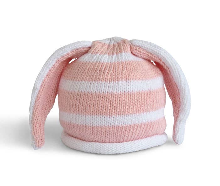 Hat With Bunny Ears - Pink