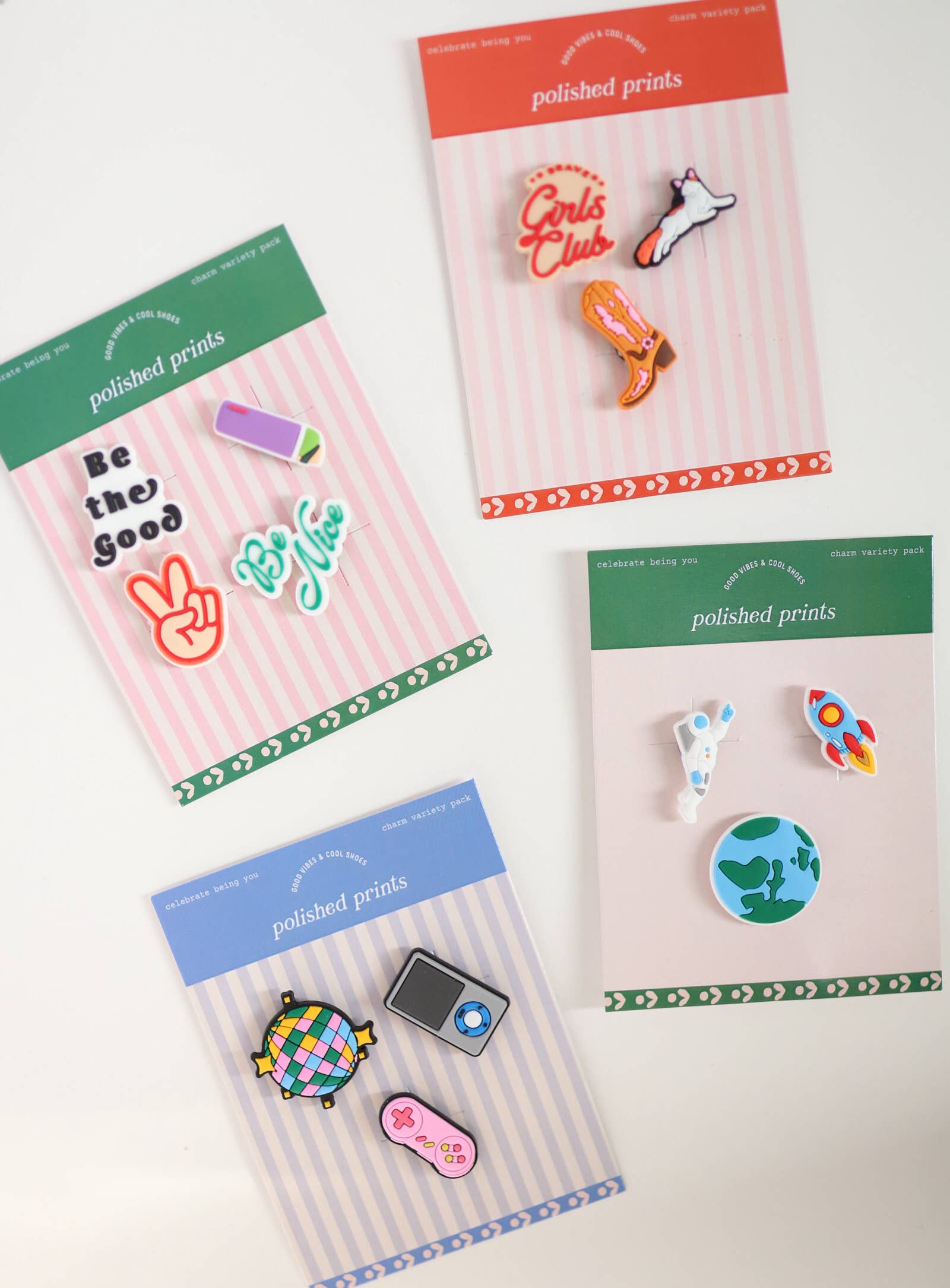 Cute Clog Charm Set, Shoe Charm, Gifts for Kids, Little Girl