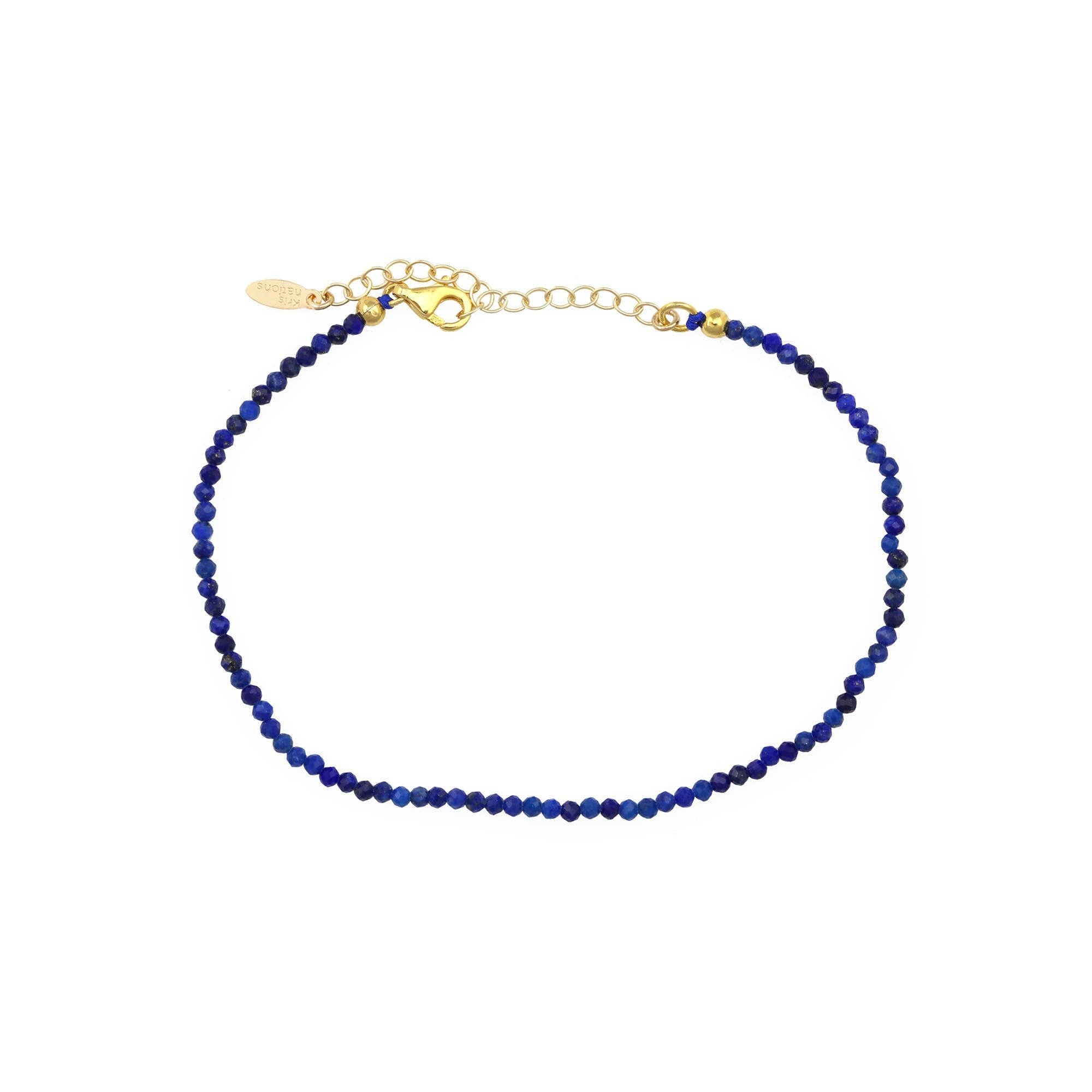 Petite Gemstone Beaded Bracelet Carnelian Red Green Malachite Blue Lapis Black Onyx Ships from CA