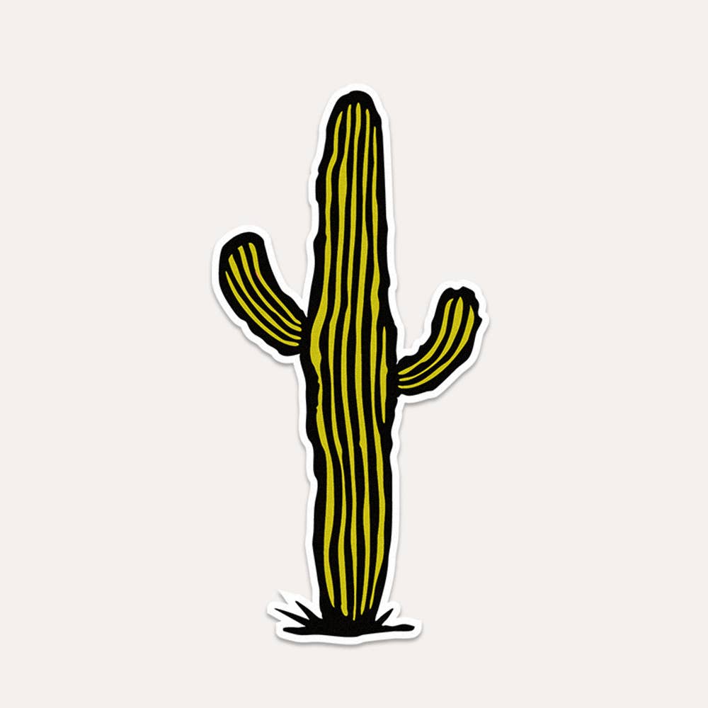 Desert Cactus - Vinyl Sticker