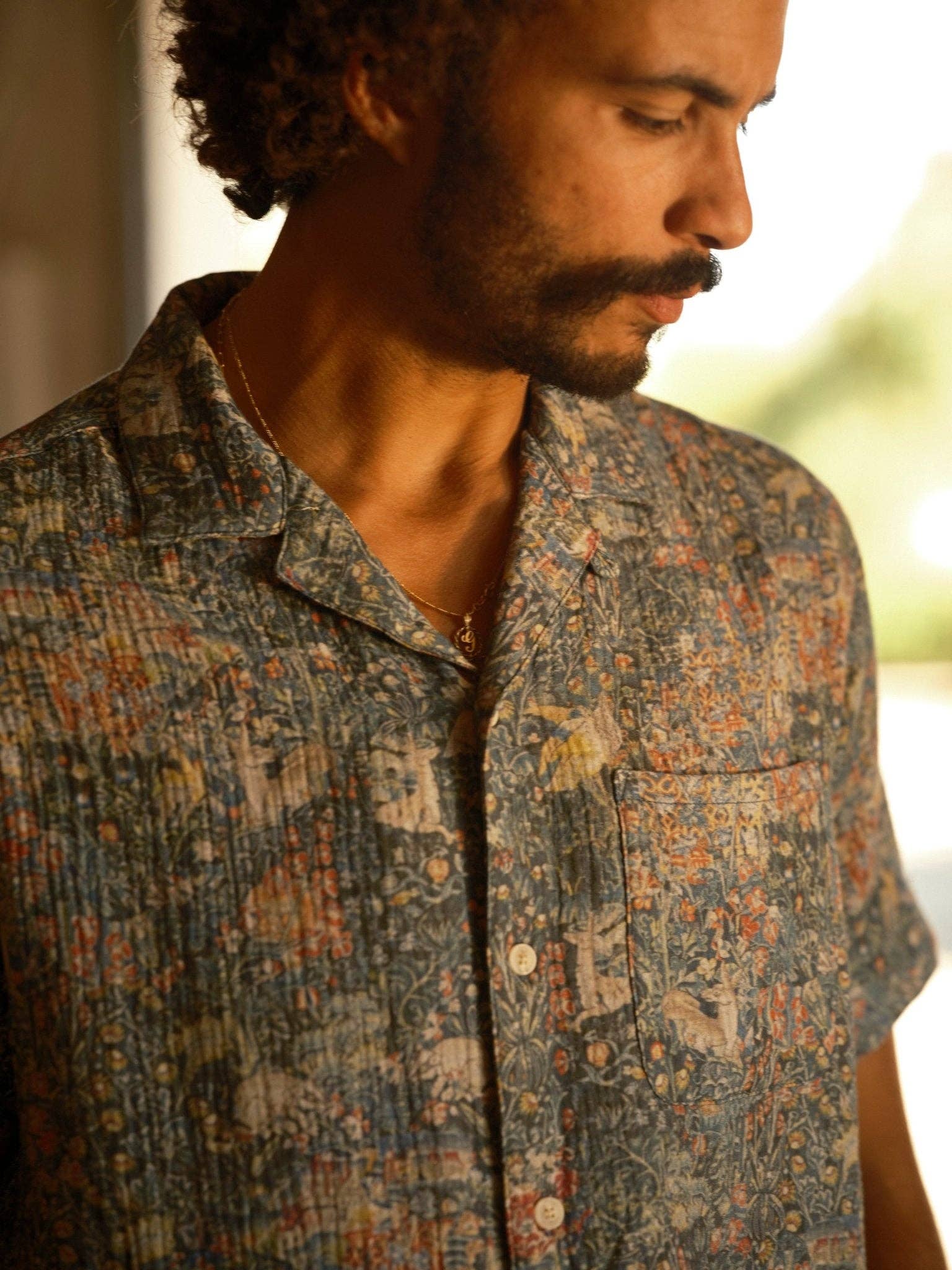 Mollusk- Cosmo Shirt in Tapestry
