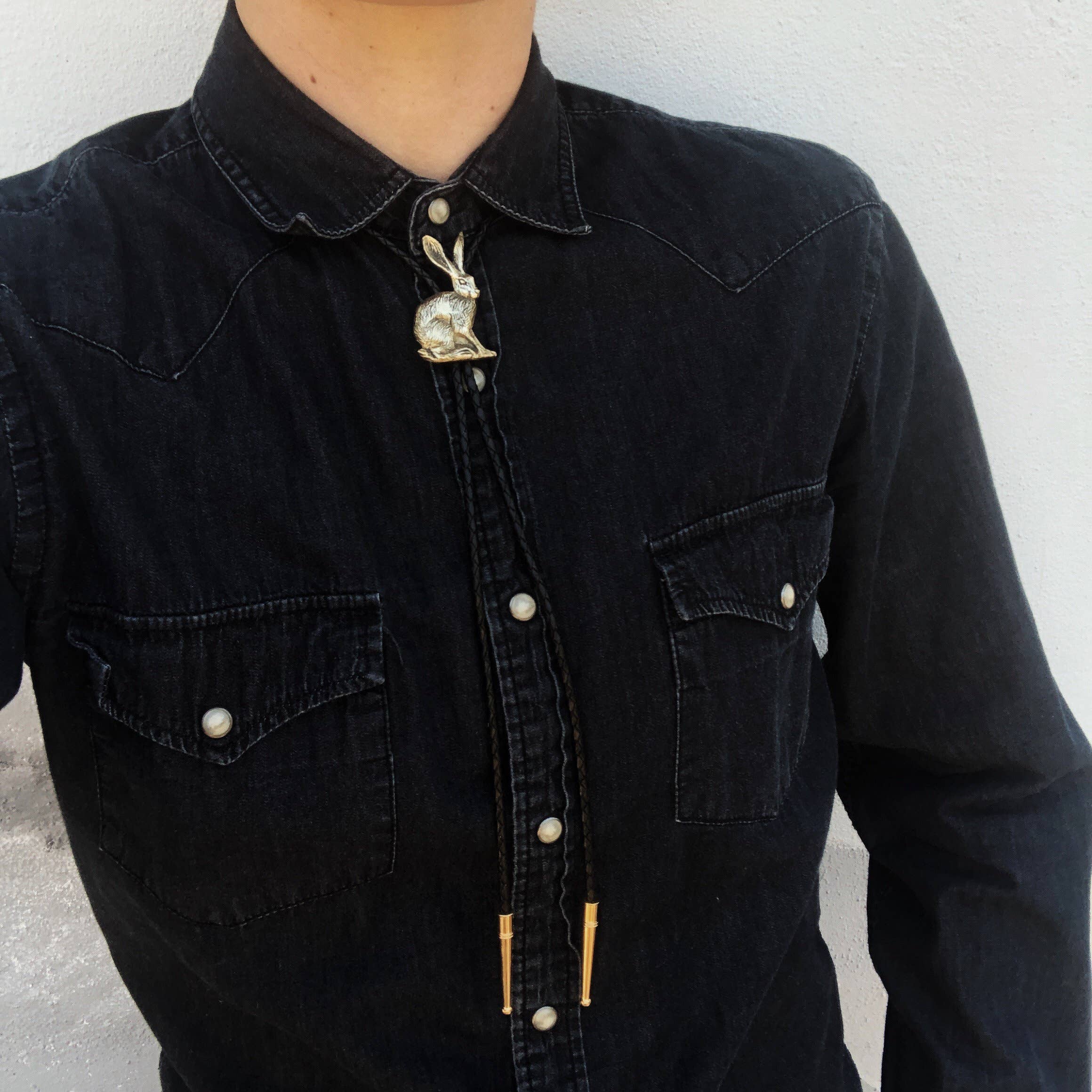 Jackrabbit Bolo Tie