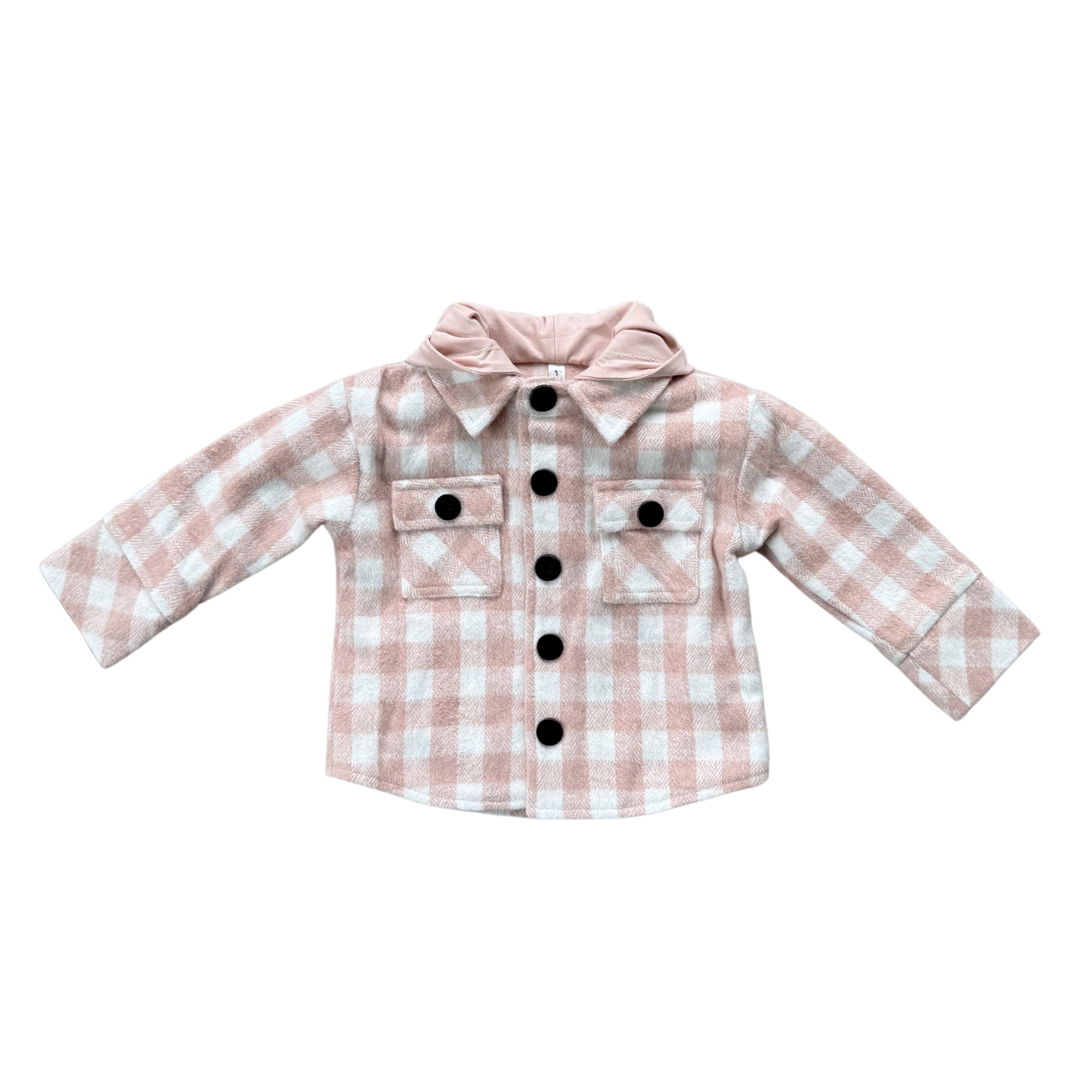 Baby/ Kids Hooded Shacket