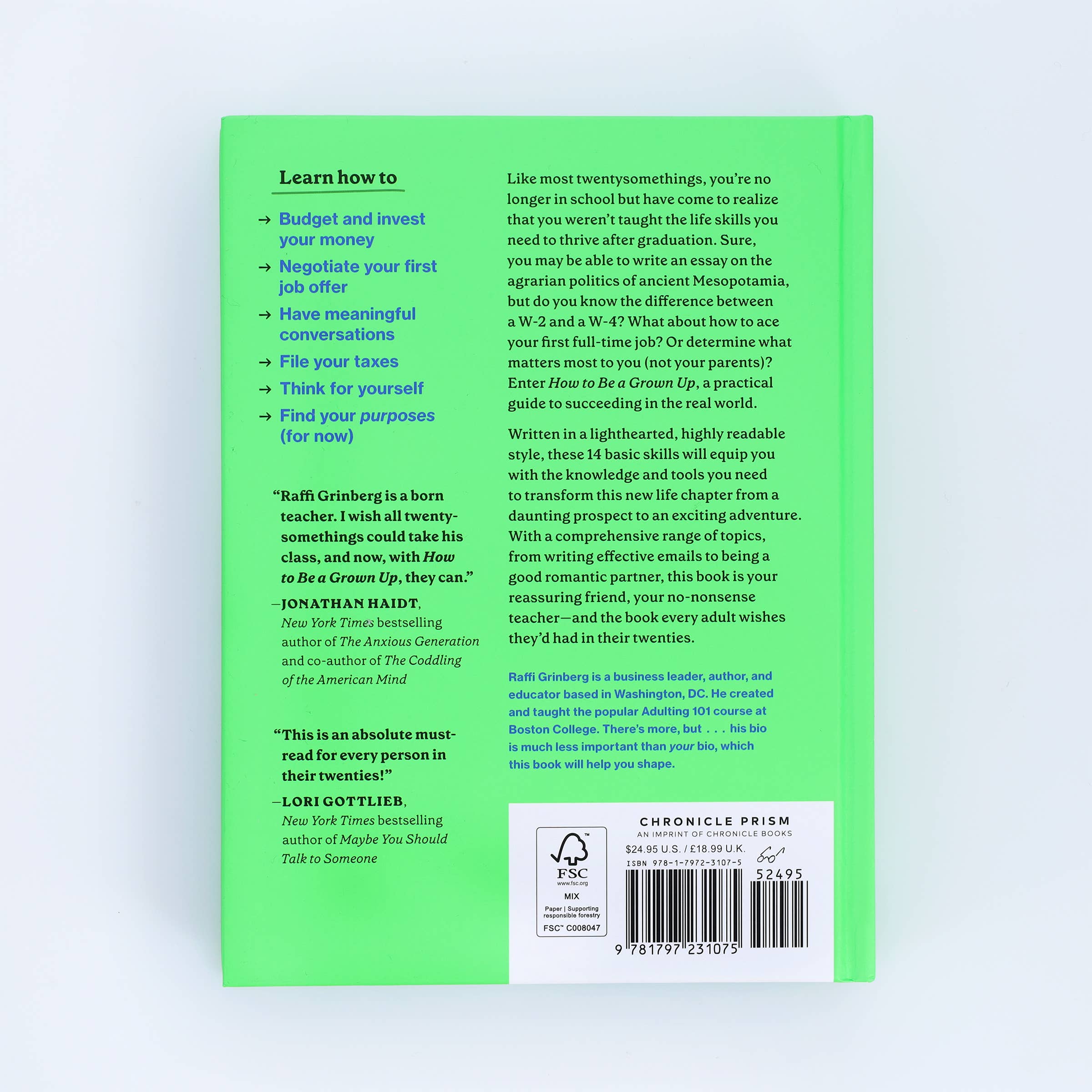 How to Be a Grown Up