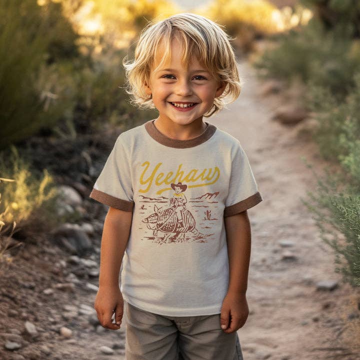 Yeehaw (Youth) | Vintage Ringer