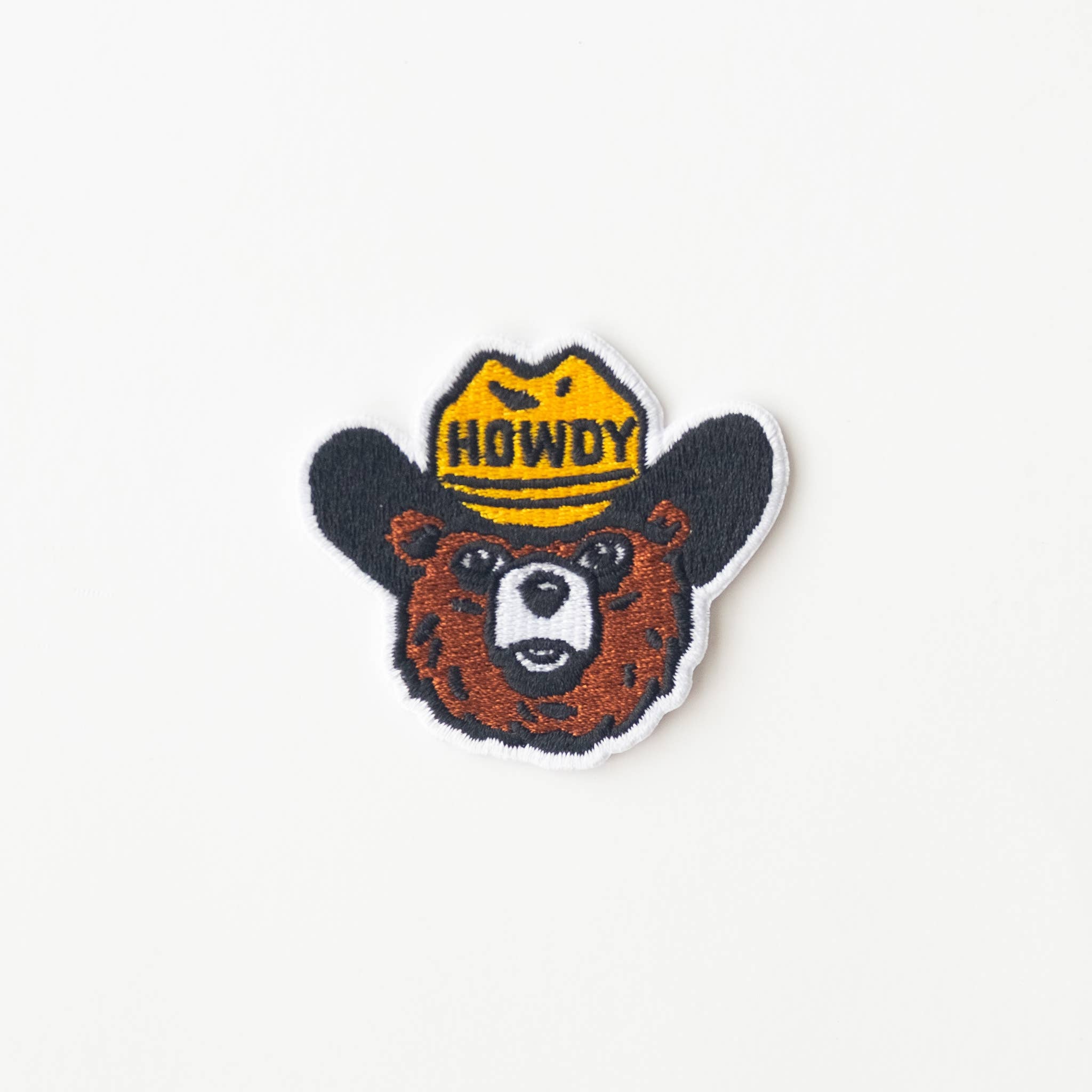 Howdy the Bear Embroidered Iron on Patch
