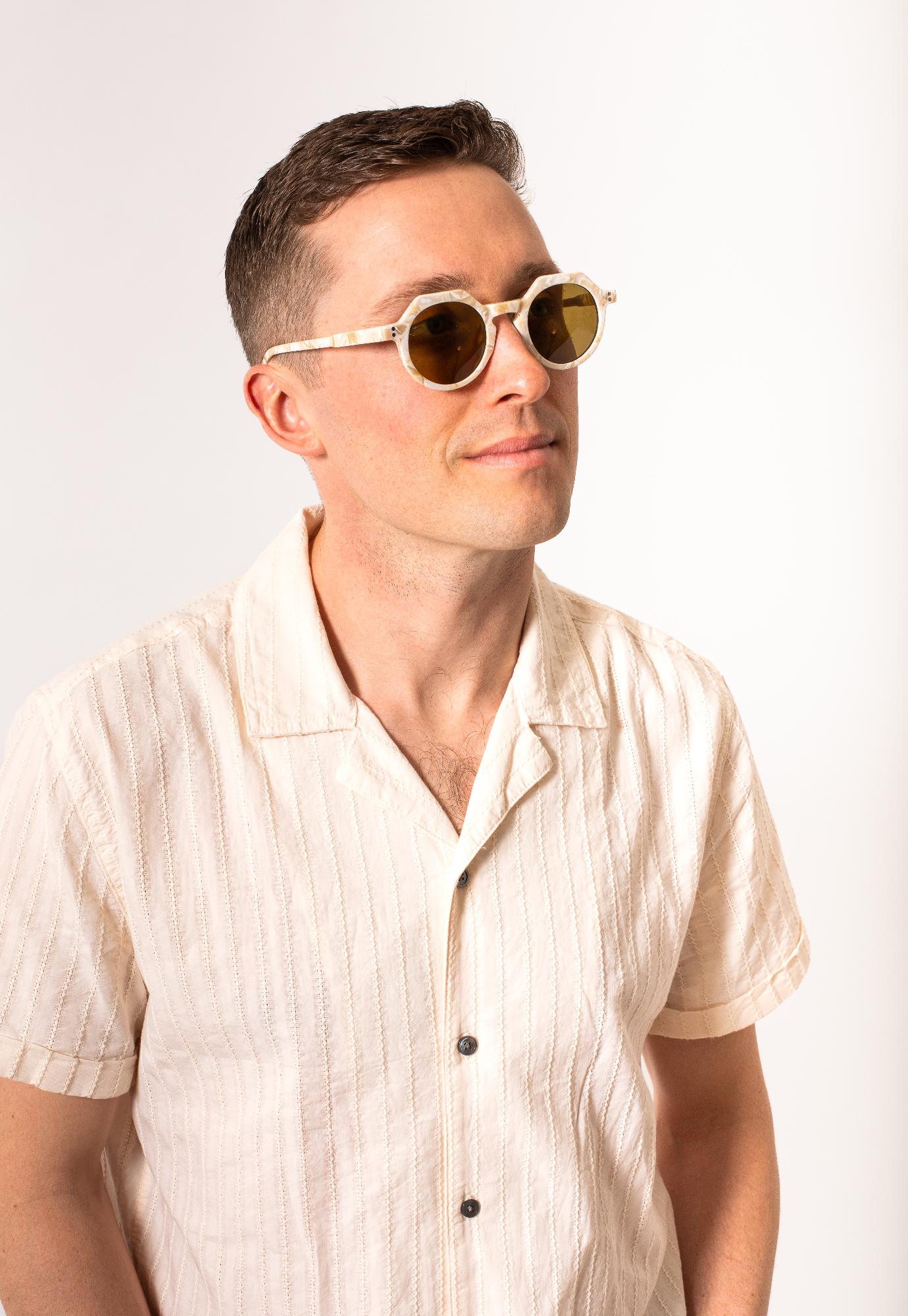 Wolfspout - Georgie - Olive Twist Sunglasses