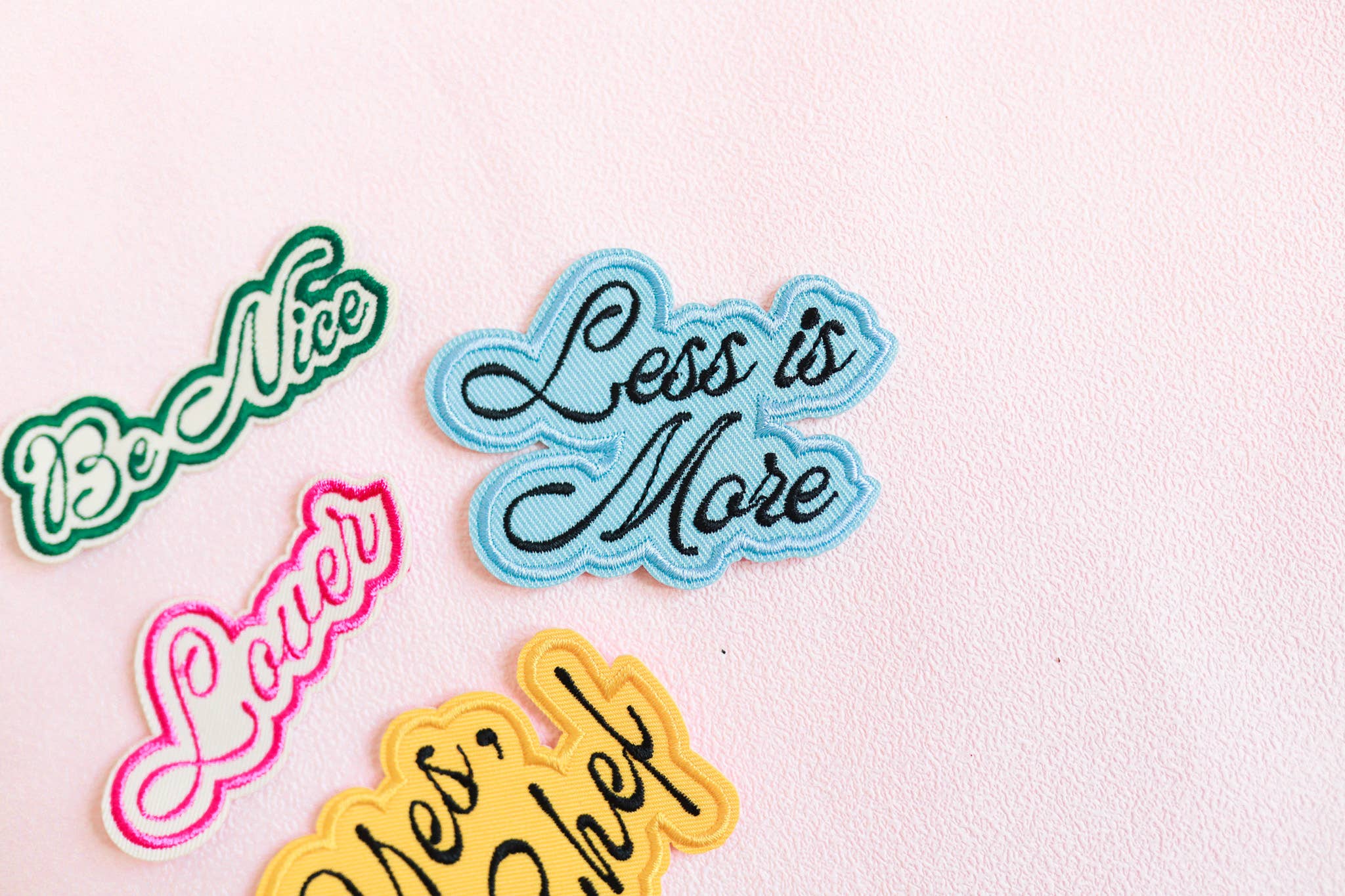 Be Nice Iron On Patch, Hat Patch, Cute Patches