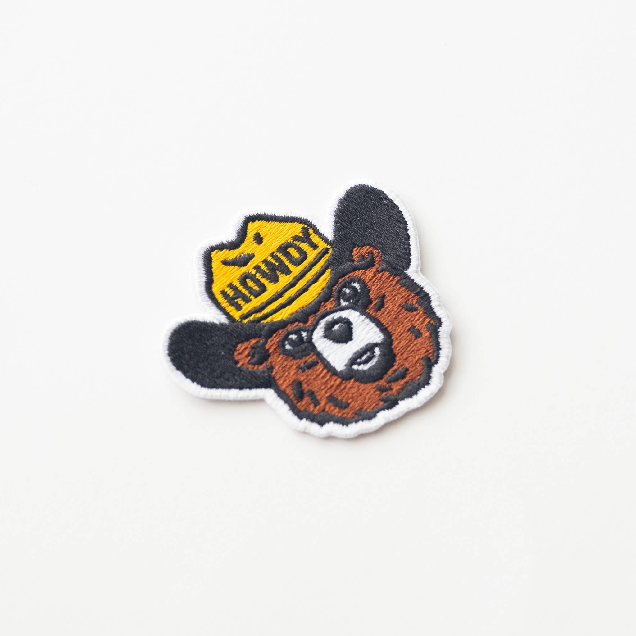 Howdy the Bear Embroidered Iron on Patch