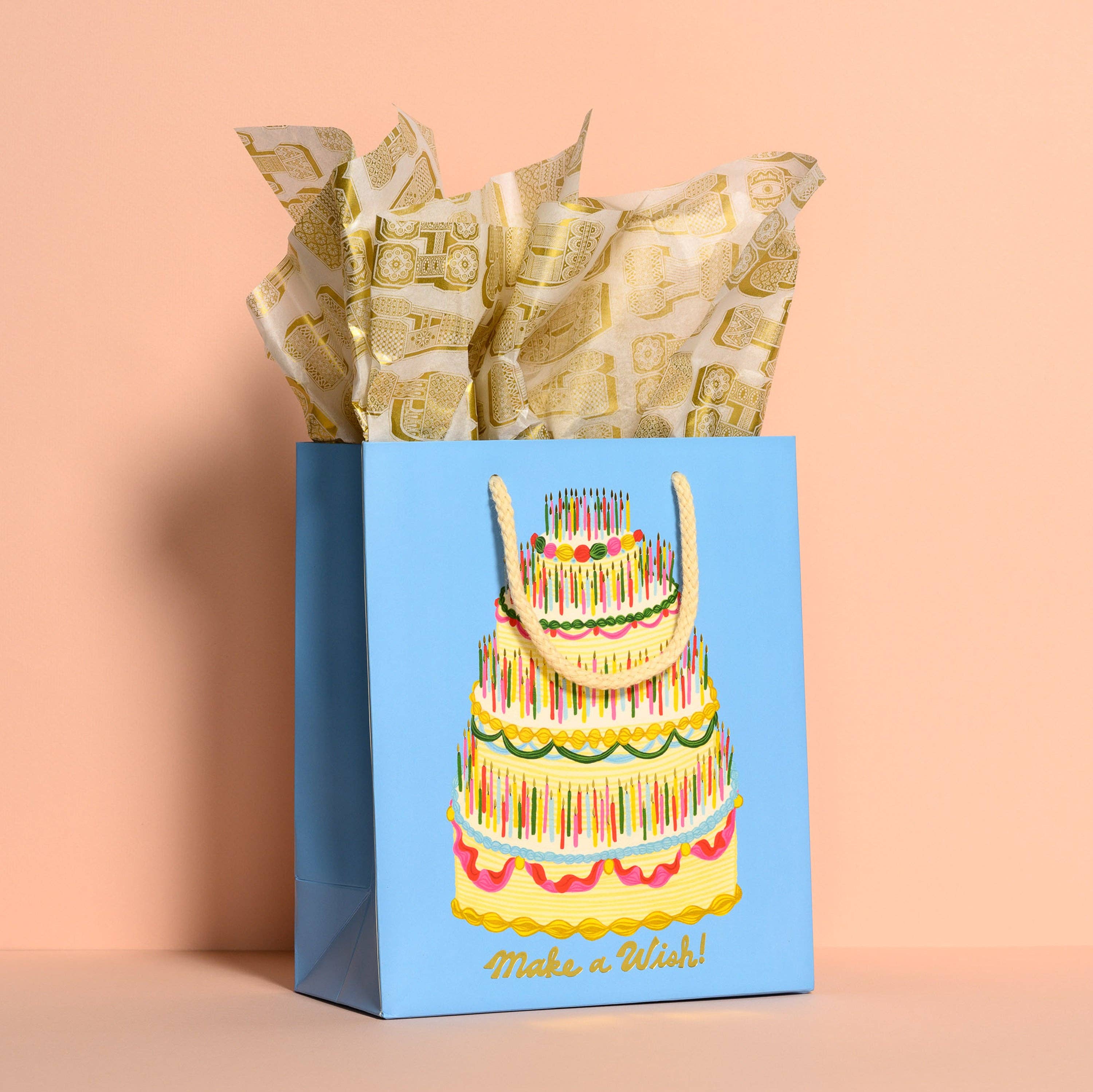 B-day Typography tissue paper