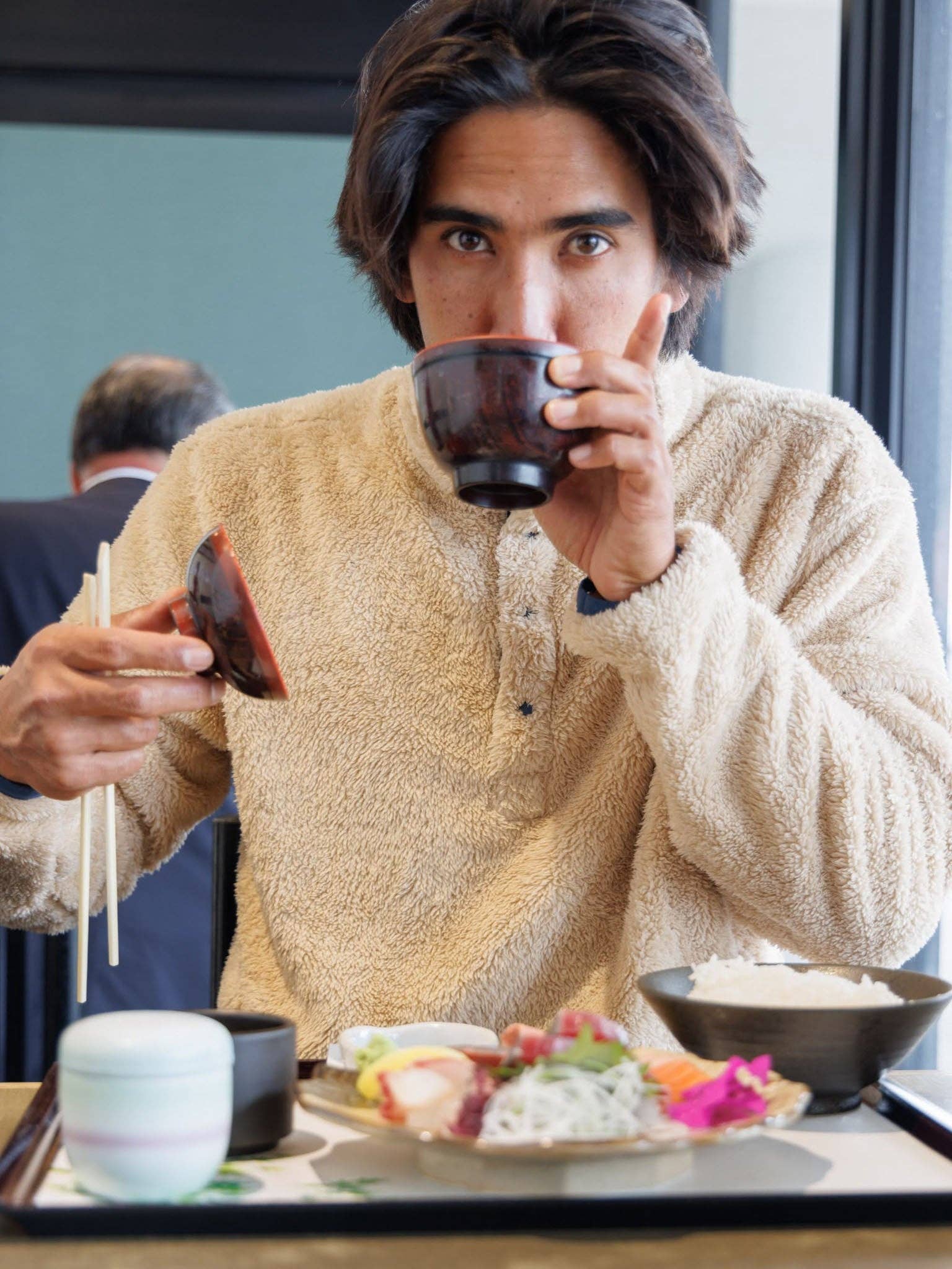 Mollusk- Shaggy Pullover in Natural