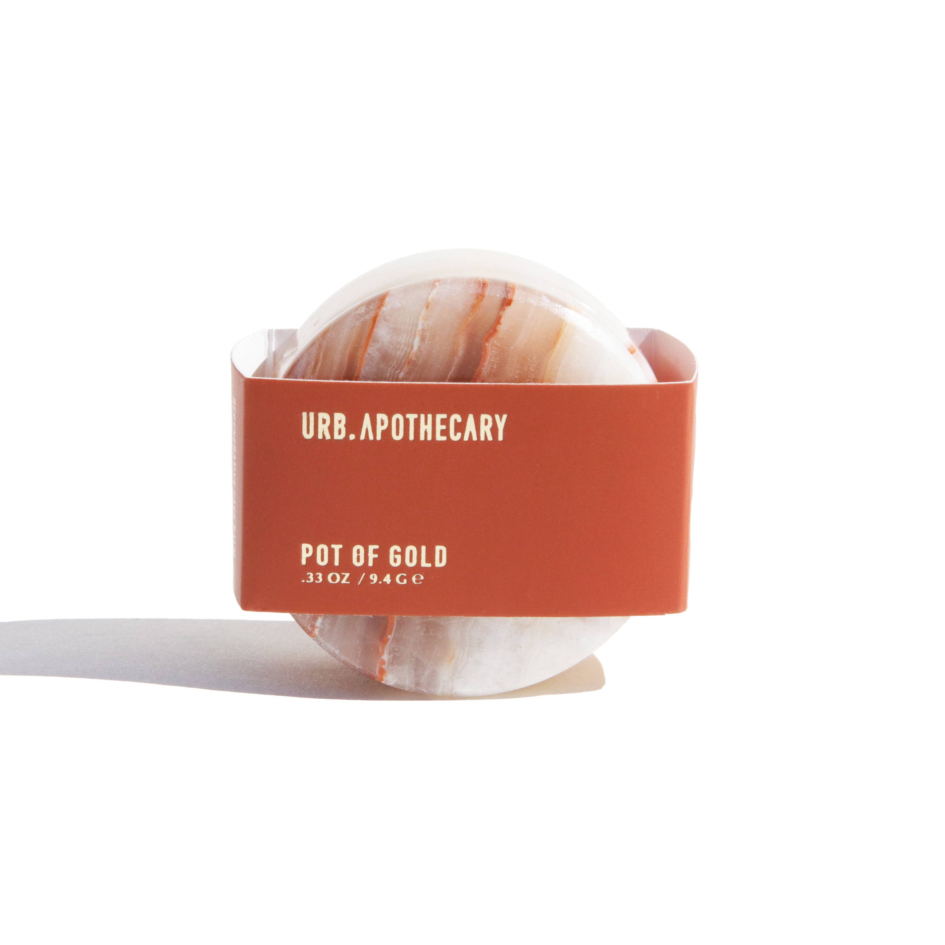 KEEPSAKE REAL STONE ONYX JAR PERFUME BALM / FACE BALM GIFT