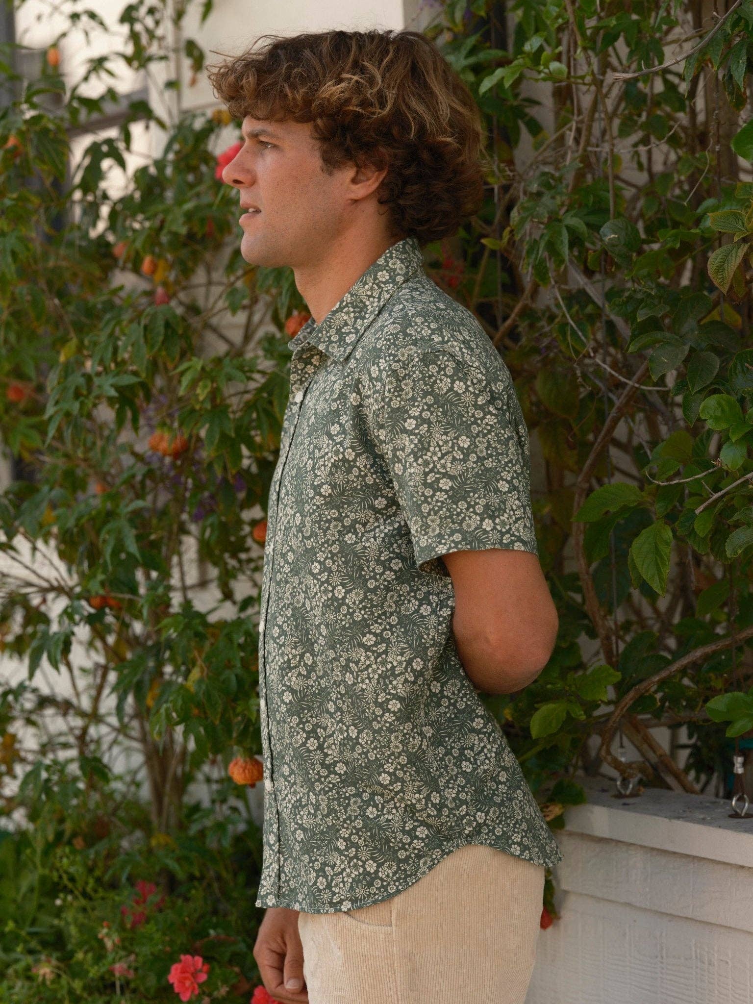 Mollusk Summer Shirt in Forest Meadow