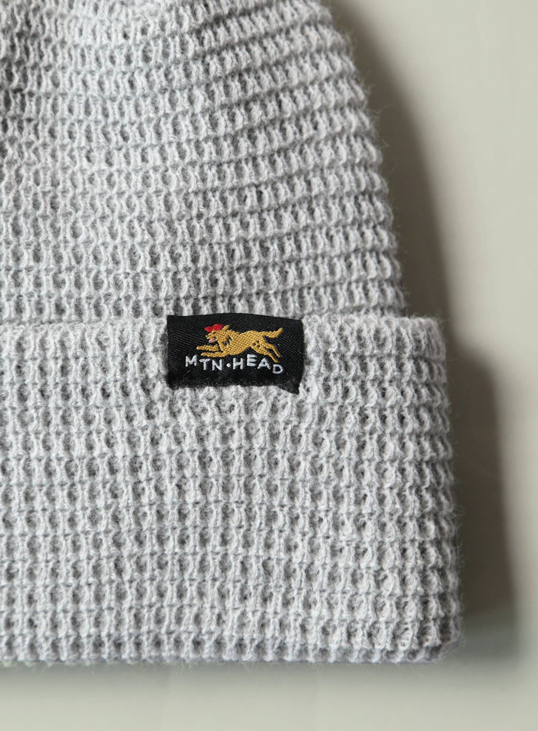 Waffle Toque - Heather Grey